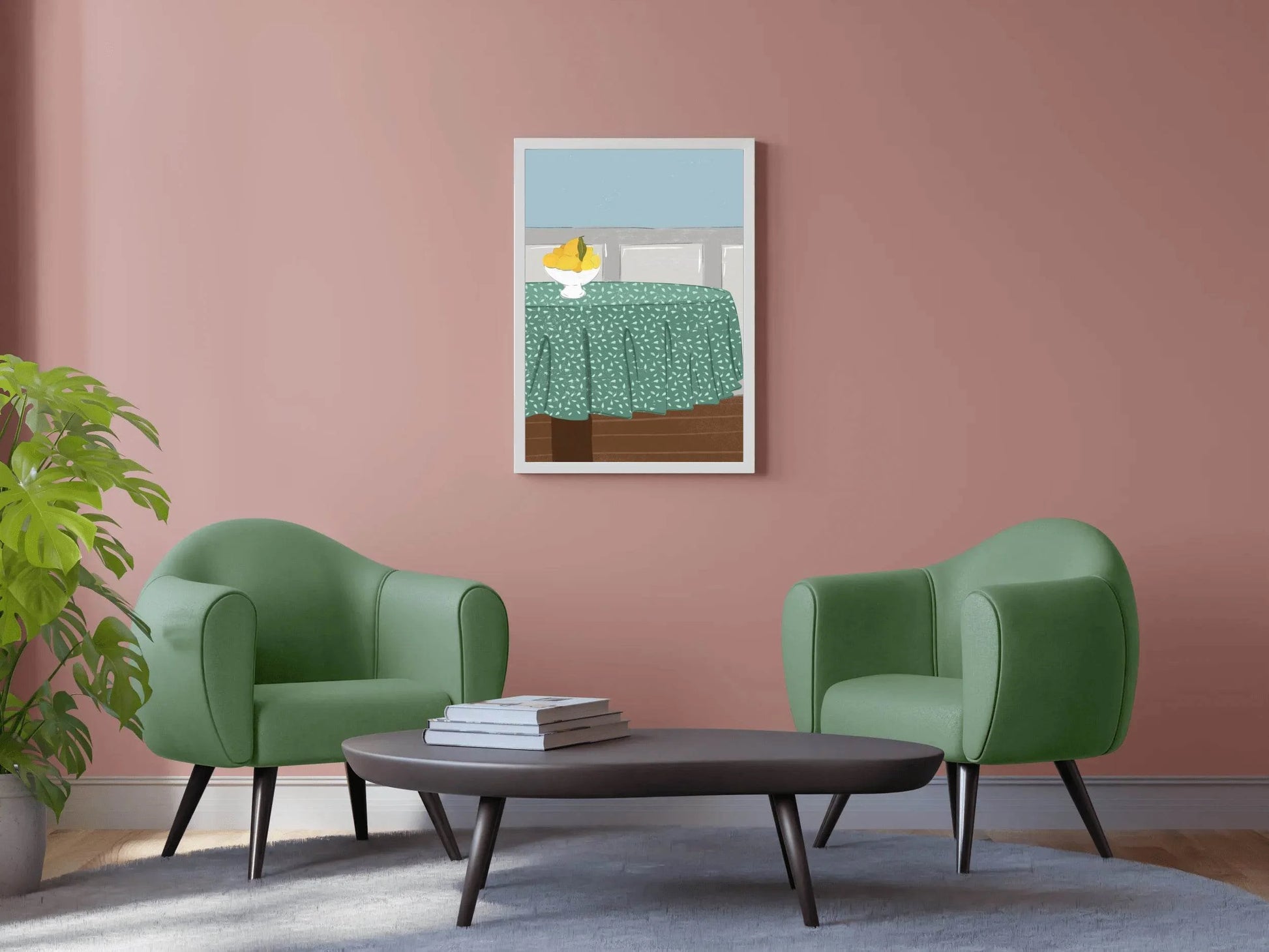 Lemon On The Table Wall Art - beink online art store