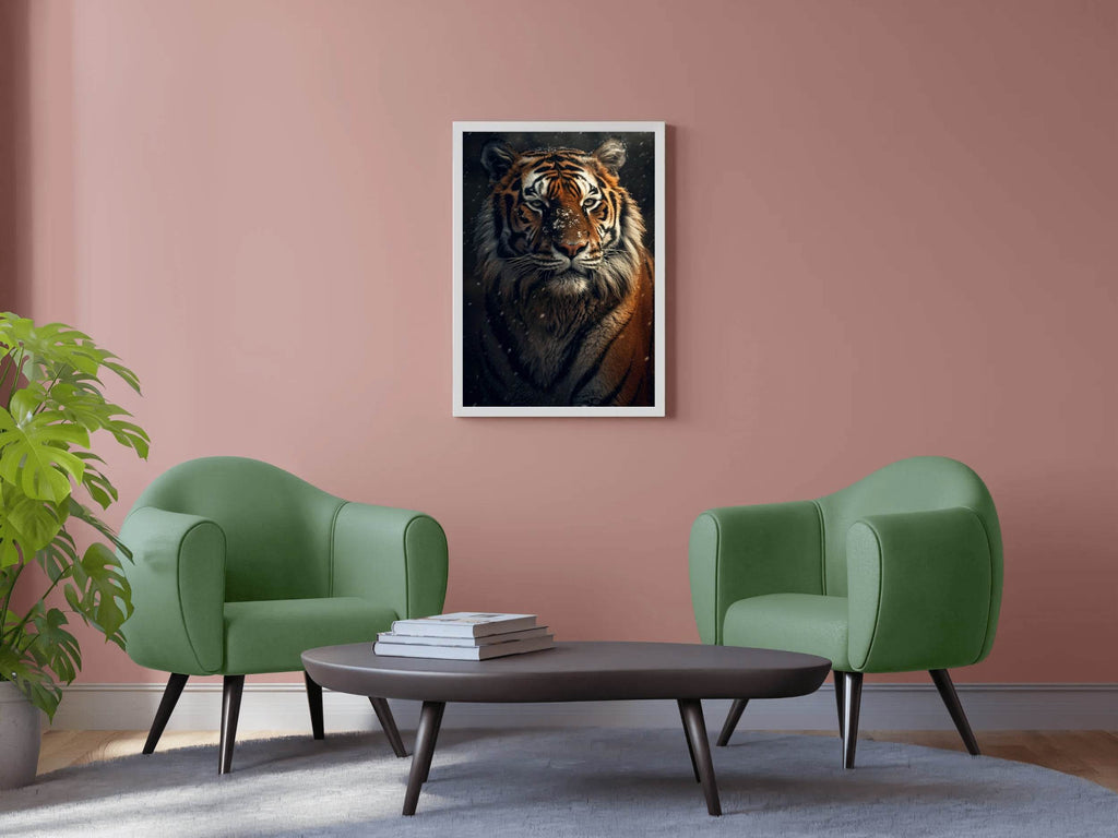 Siberian Tiger Animal Wall Art - beink online art store