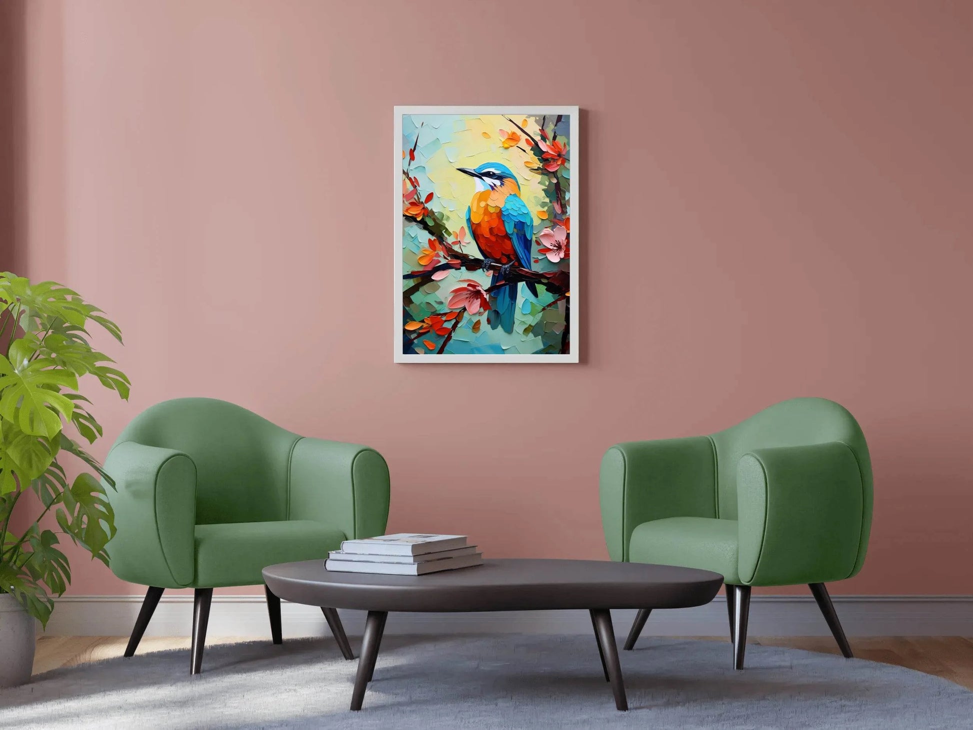 Bee Eater Bird Painting - beink online art store