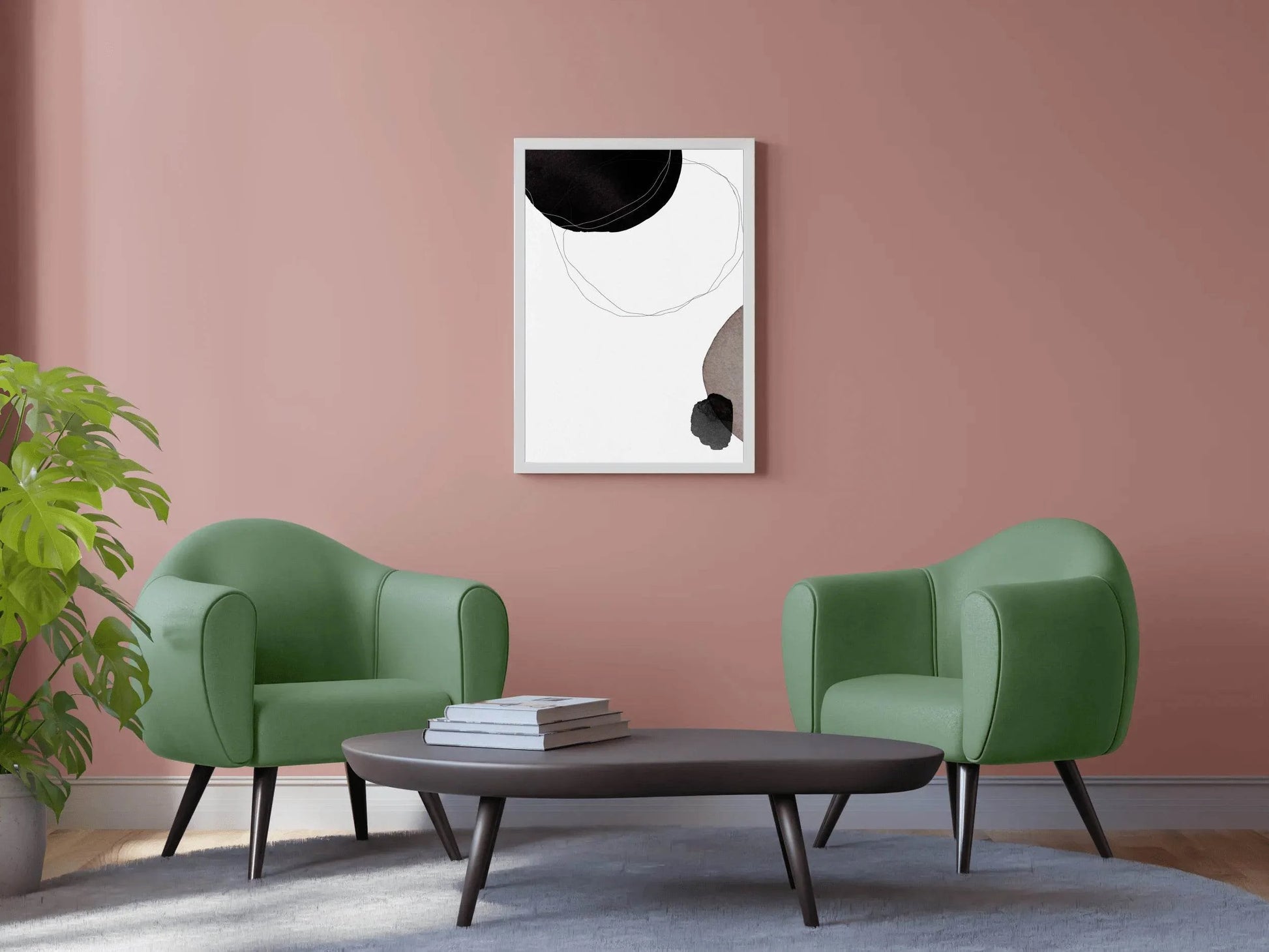 Handmade Shape Background Abstract Wall Art - beink online art store
