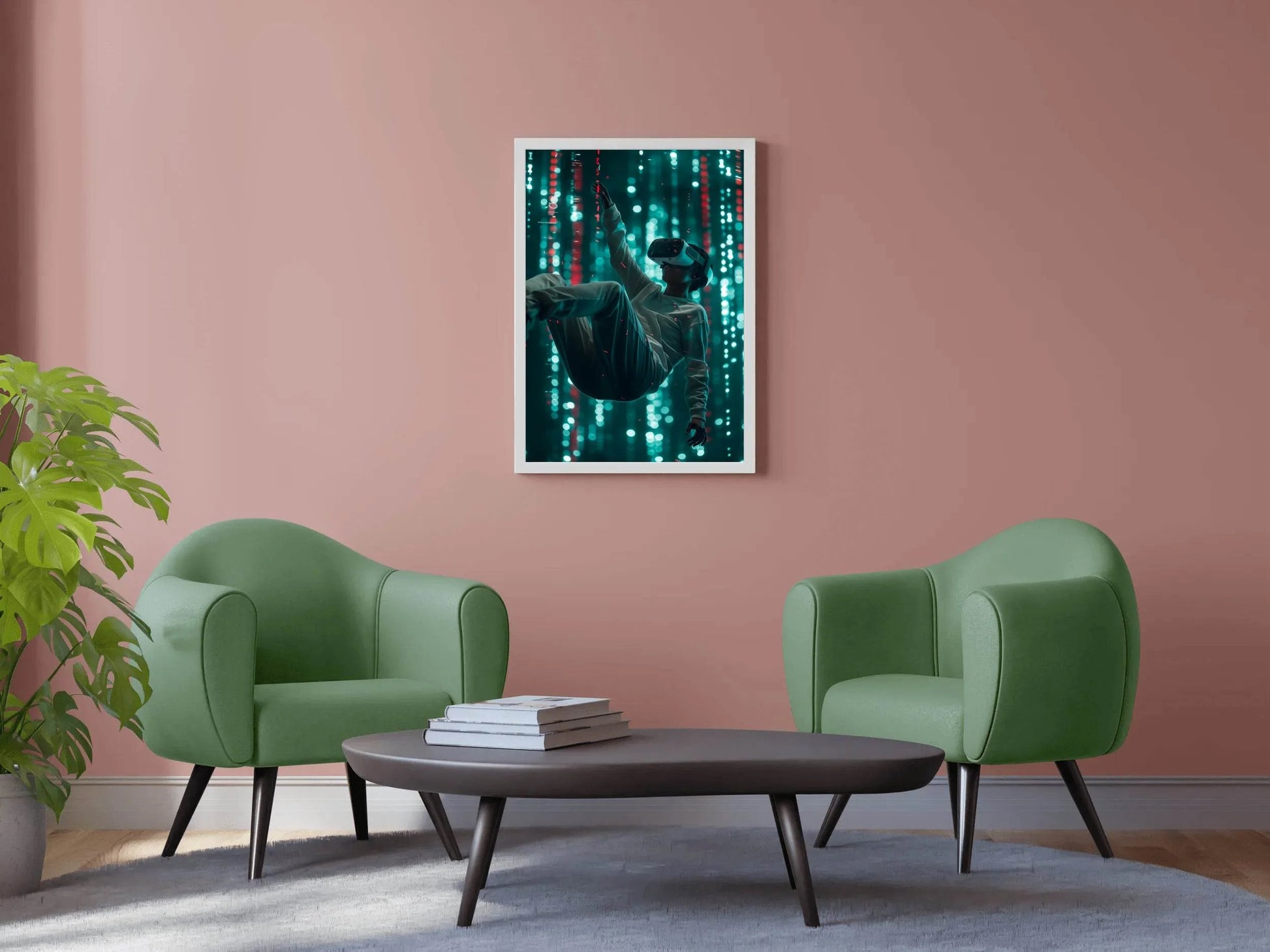 Matrix Virtual Reality Wall Art - beink online art store