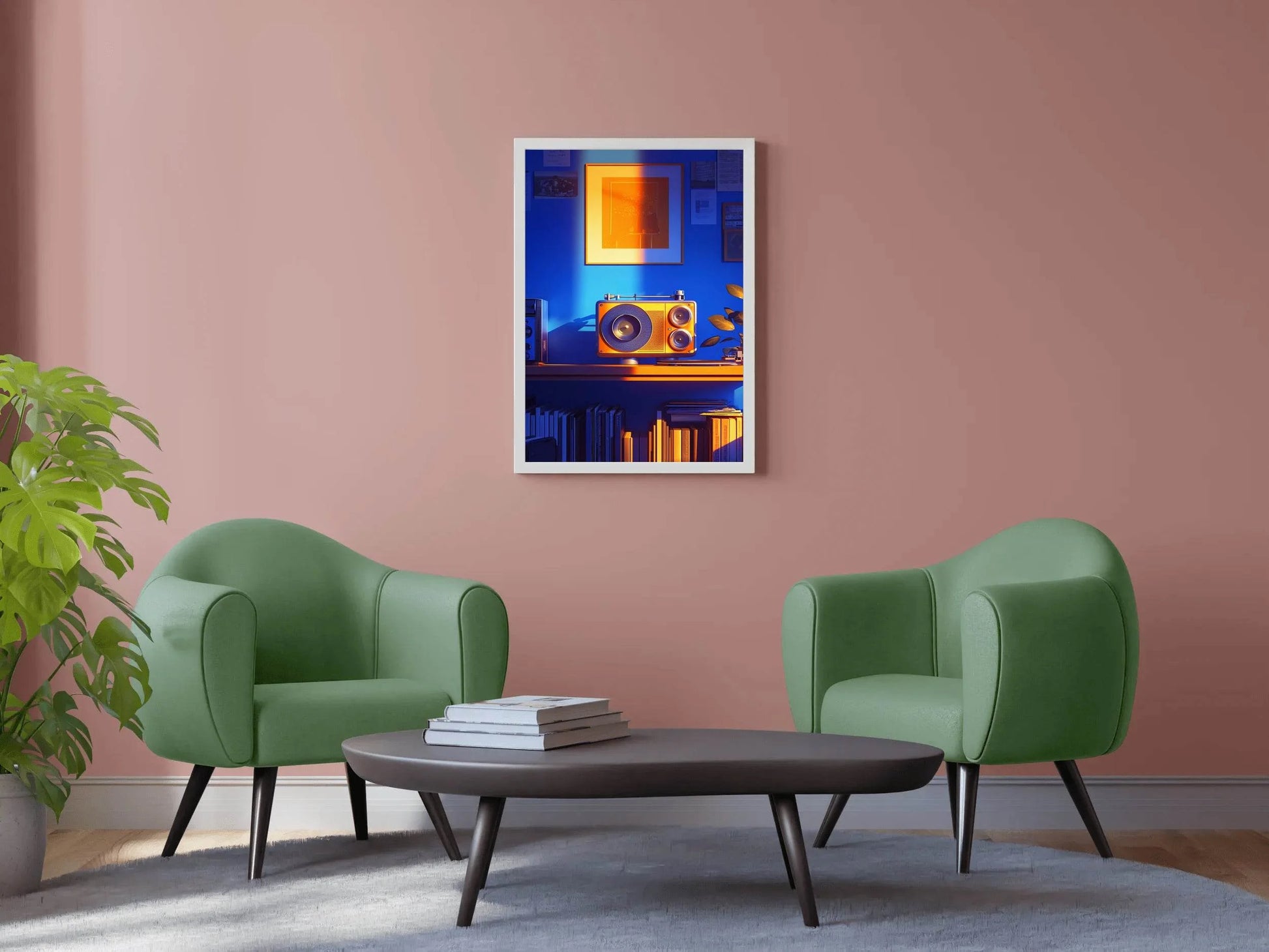 A Wiew Old Tape Recorder Wall Art - beink online art store