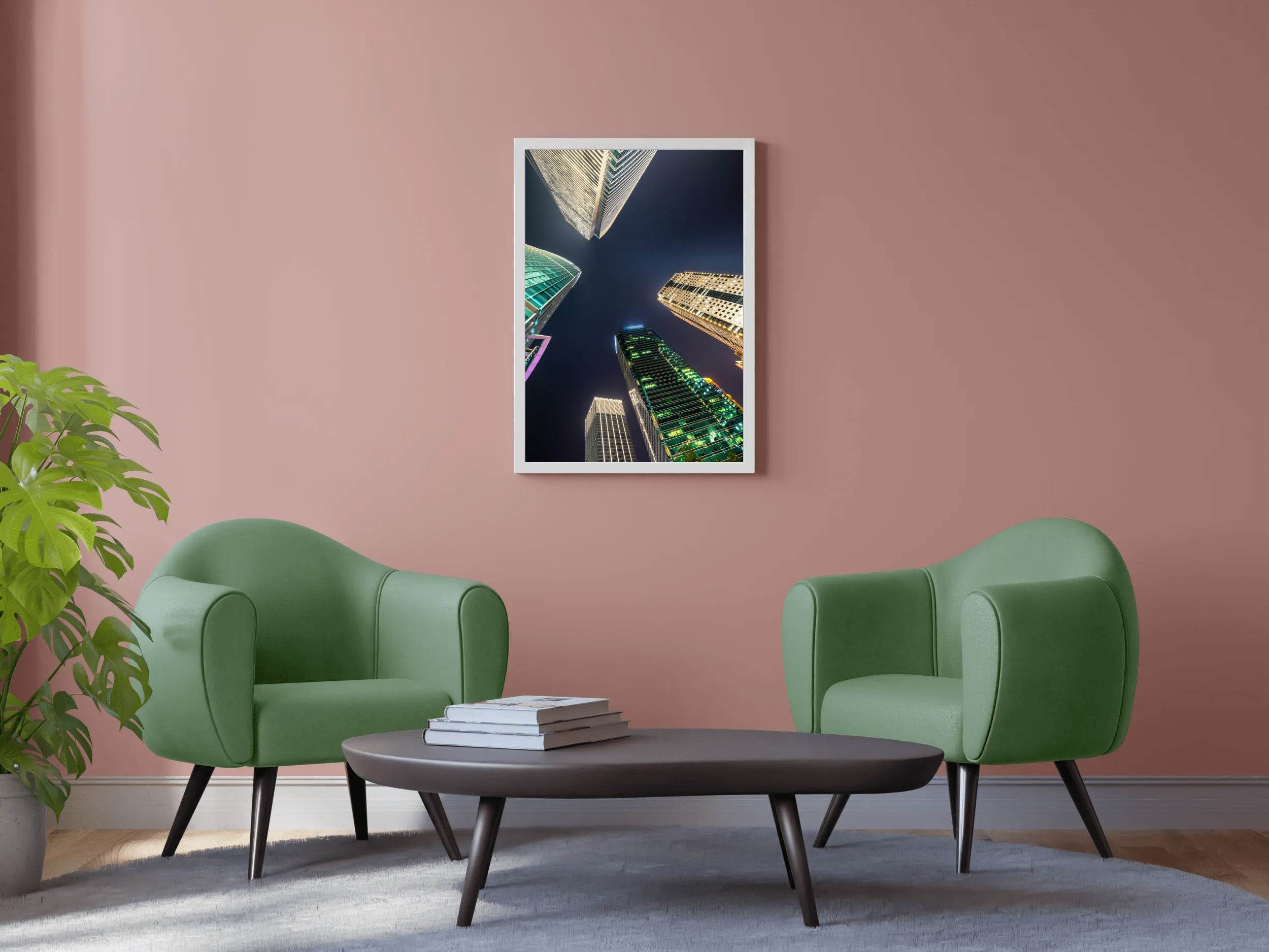 Illuminated Urban Heights Wall Art - beink online art store
