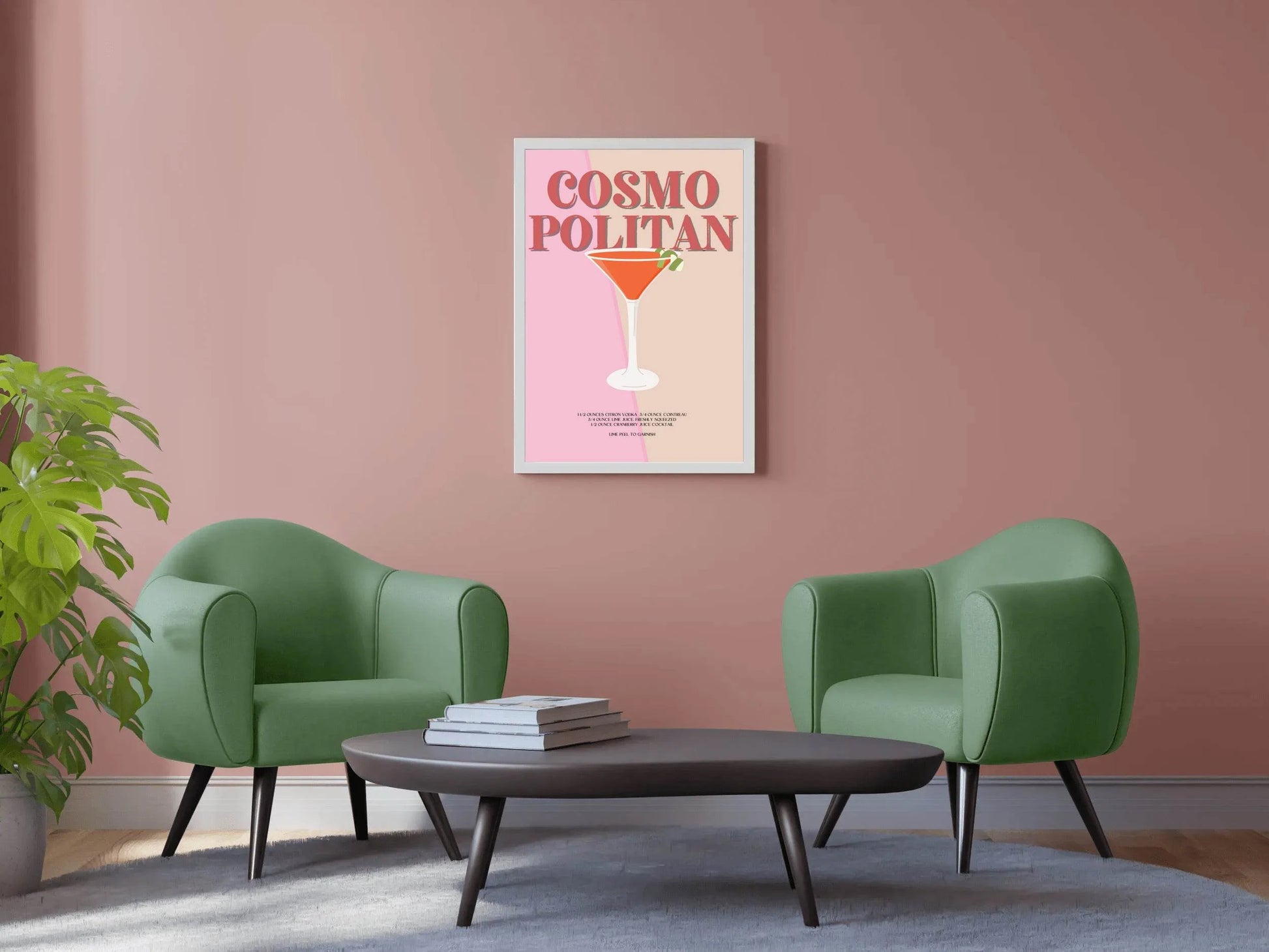 Cosmon Politan Cocktail Wall Art - beink online art store