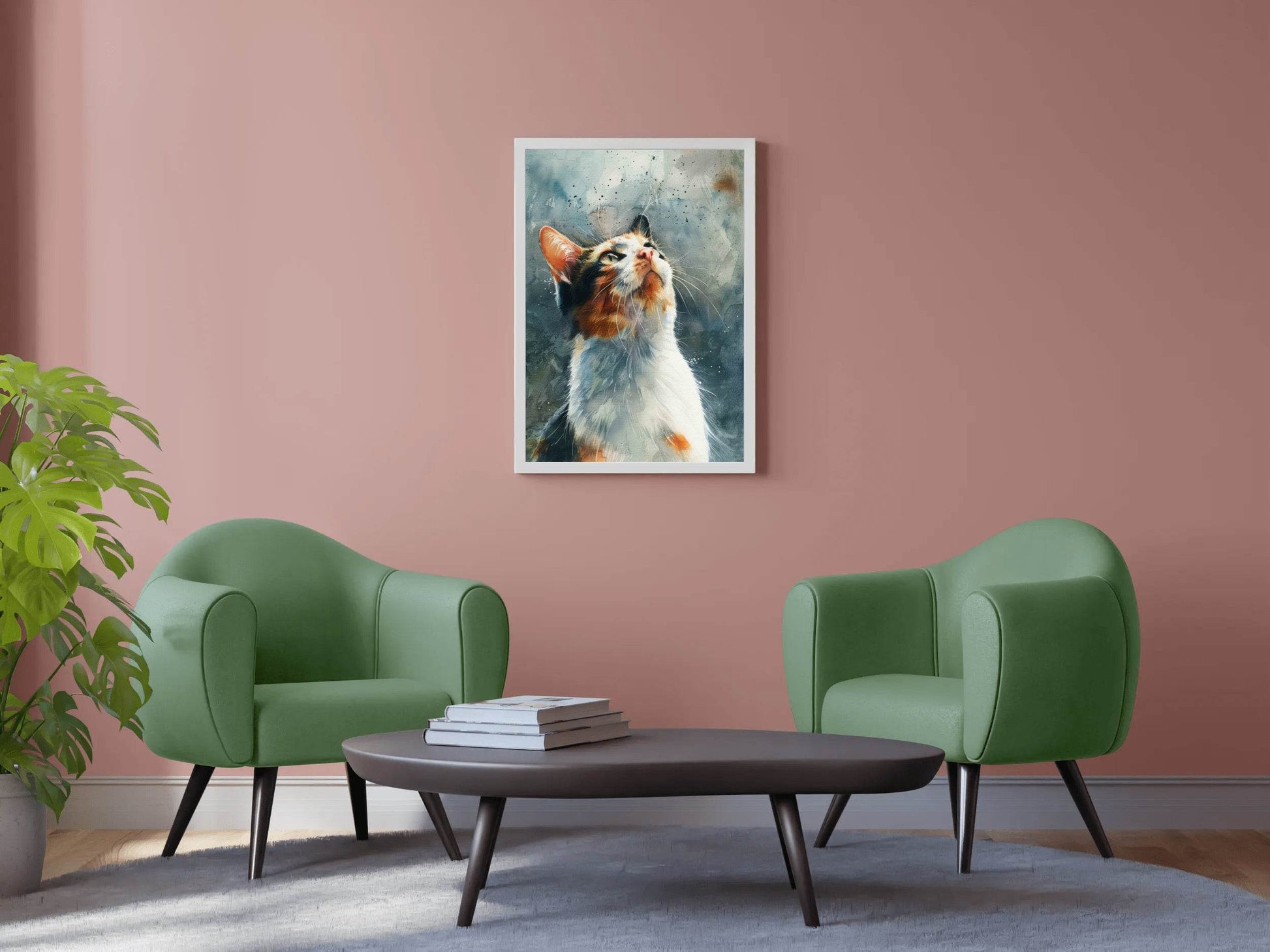 Cat Painted Picture Wall Art - beink online art store