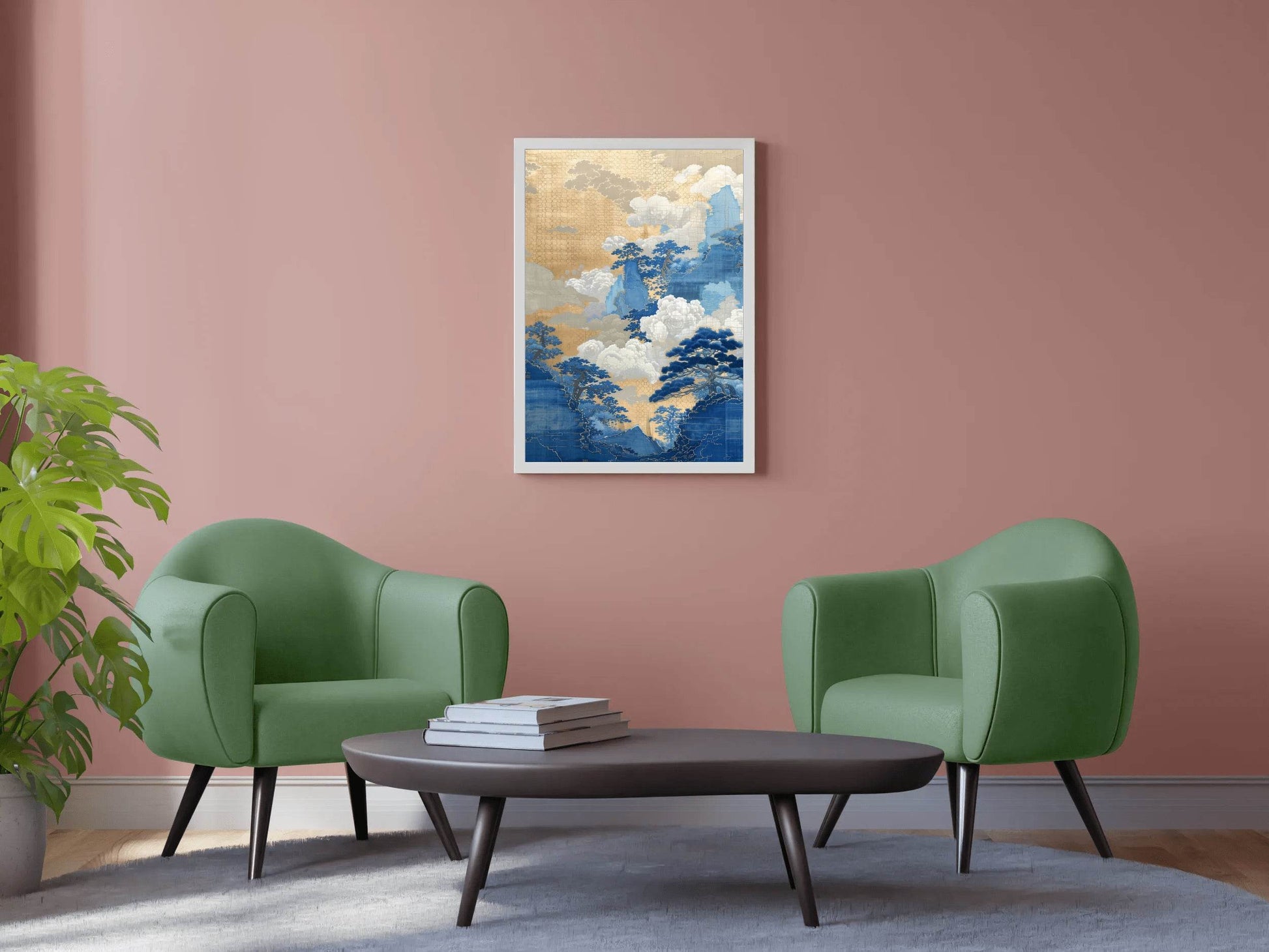 Bonsai Trees Painting Wall Art - beink online art store