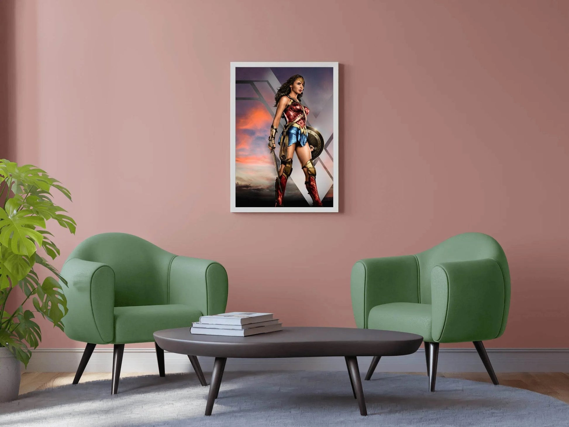 Wonder Women Justice League Wall Art - beink online art store