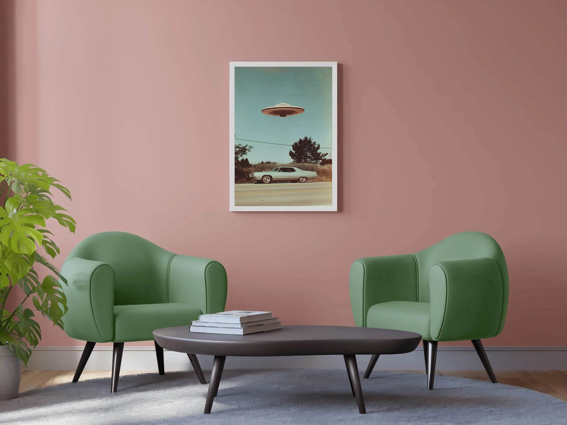 Aliens In The Car American Wall Art - beink online art store