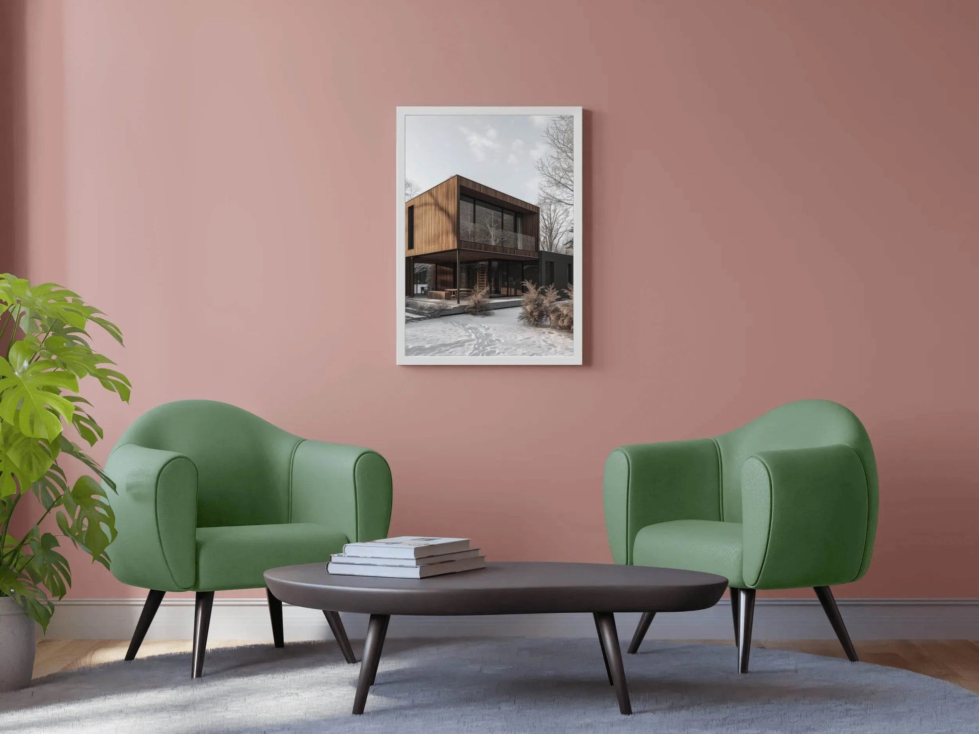 Farnsworth House Wall Art - beink online art store