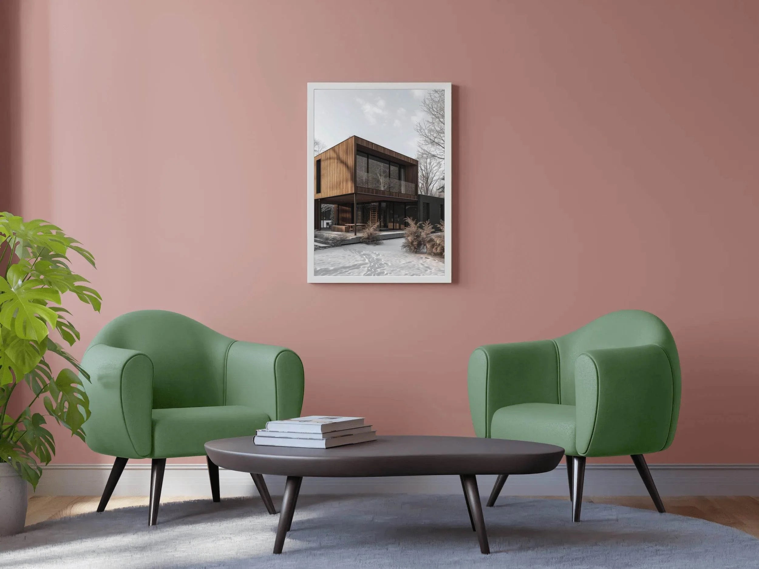 Farnsworth House Wall Art - beink online art store