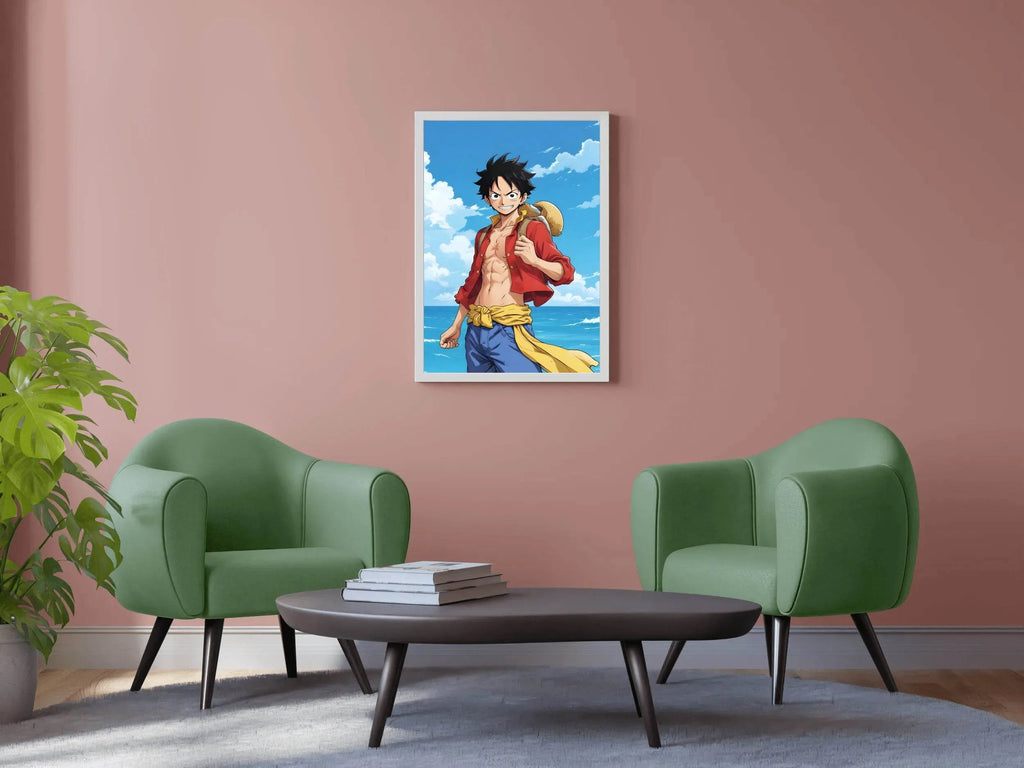 Monkey D. Luffy Anime Wall Art - beink online art store