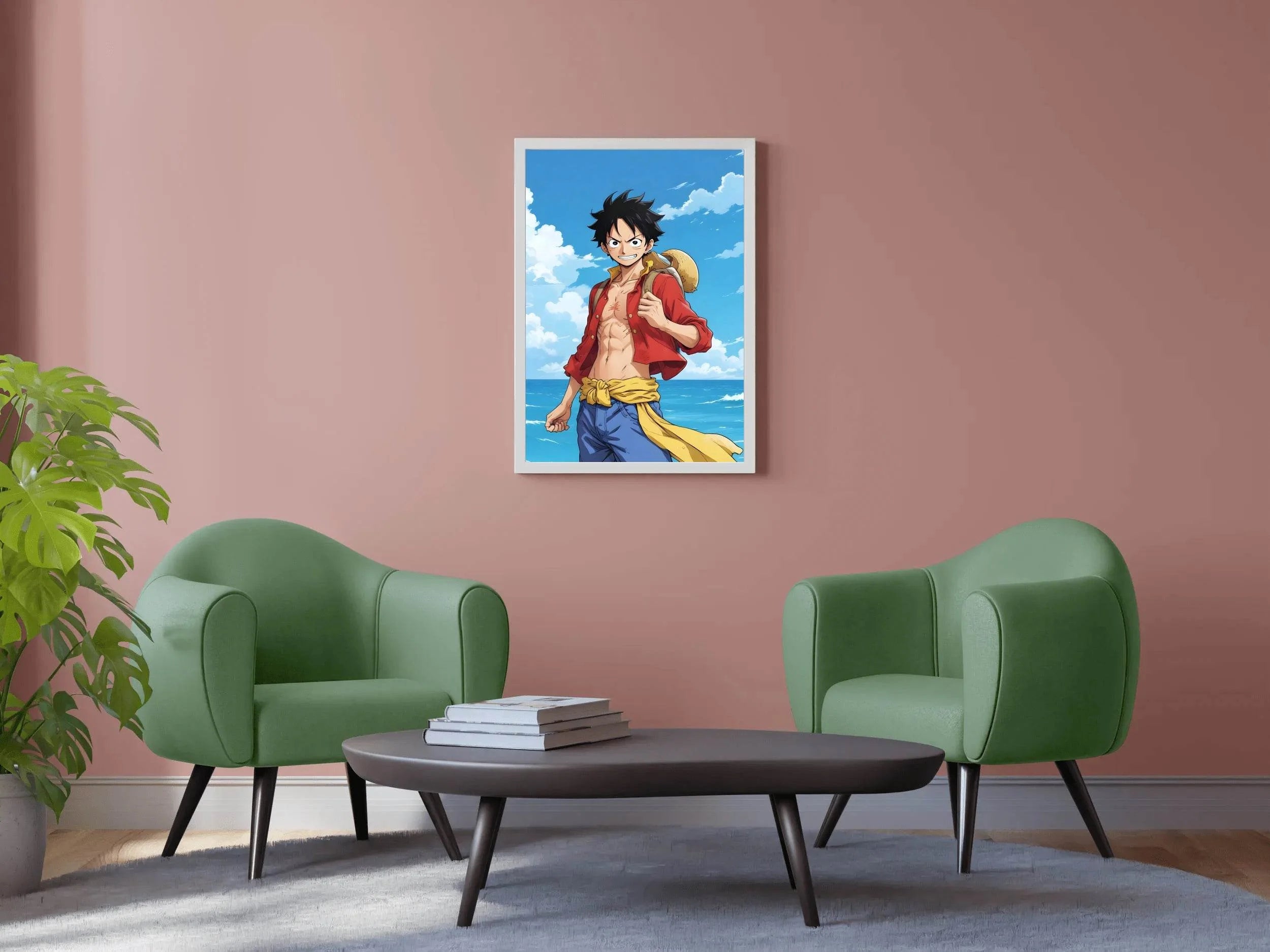 Monkey D. Luffy Anime Wall Art - beink online art store