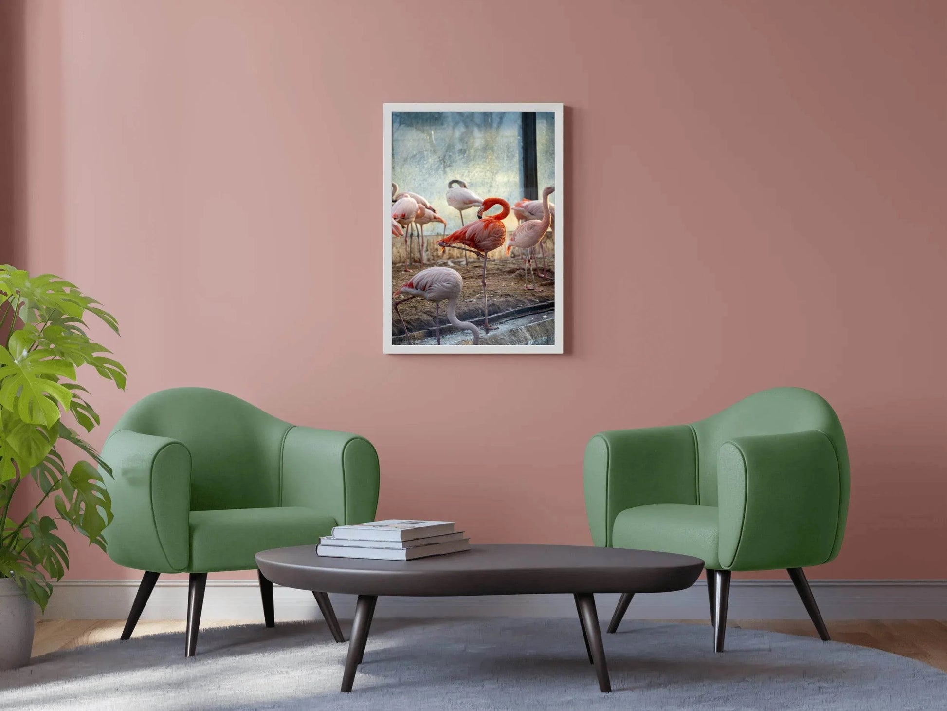 American Flamingo Wall Art - beink online art store