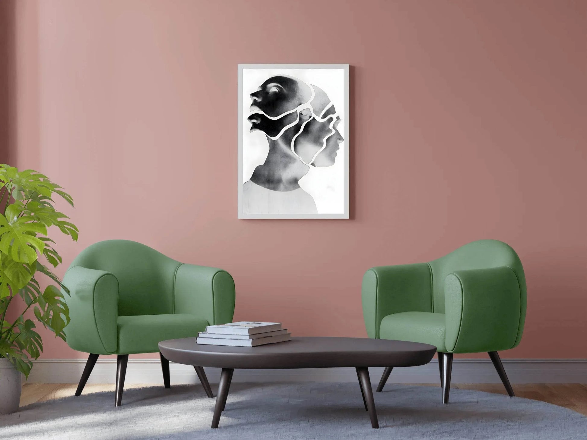 Fragmented Identity Modern Wall Art - beink online art store