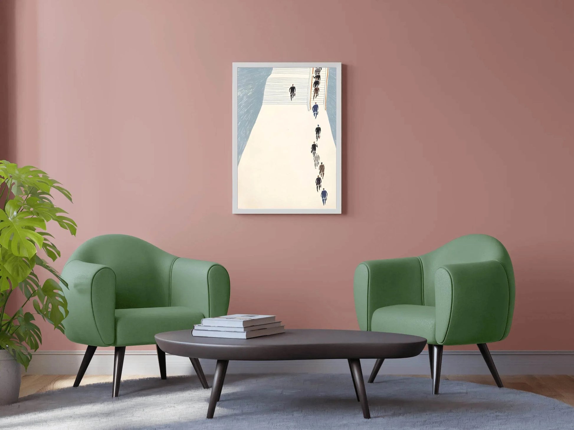 Endless Staircase - Sense of Daily Routine Wall Art - beink online art store