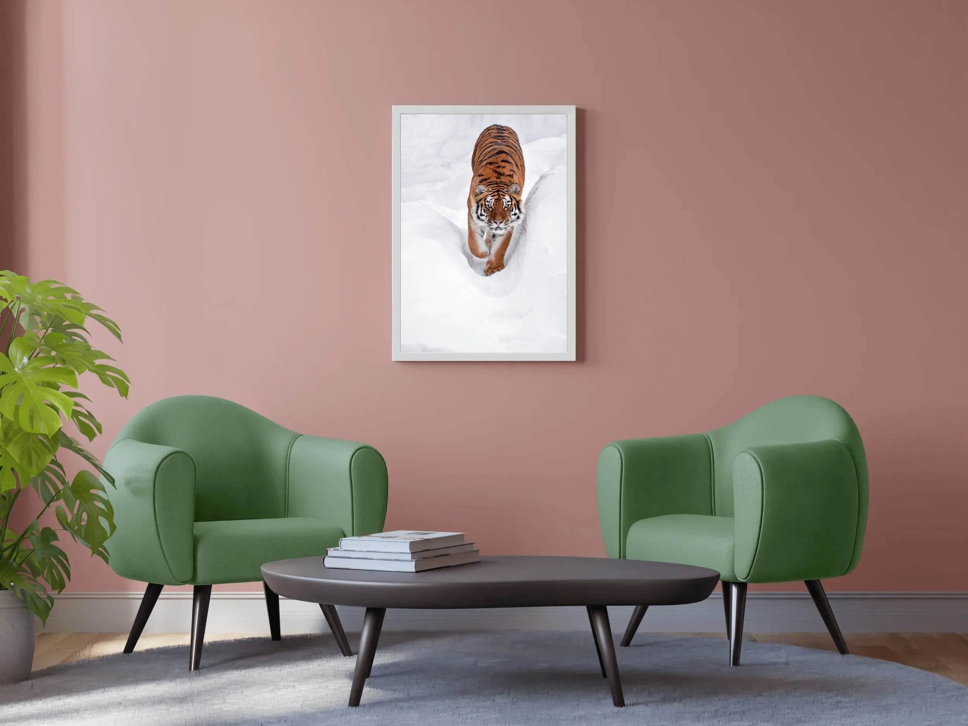 Siberian Tiger Animal Wall Art - beink online art store