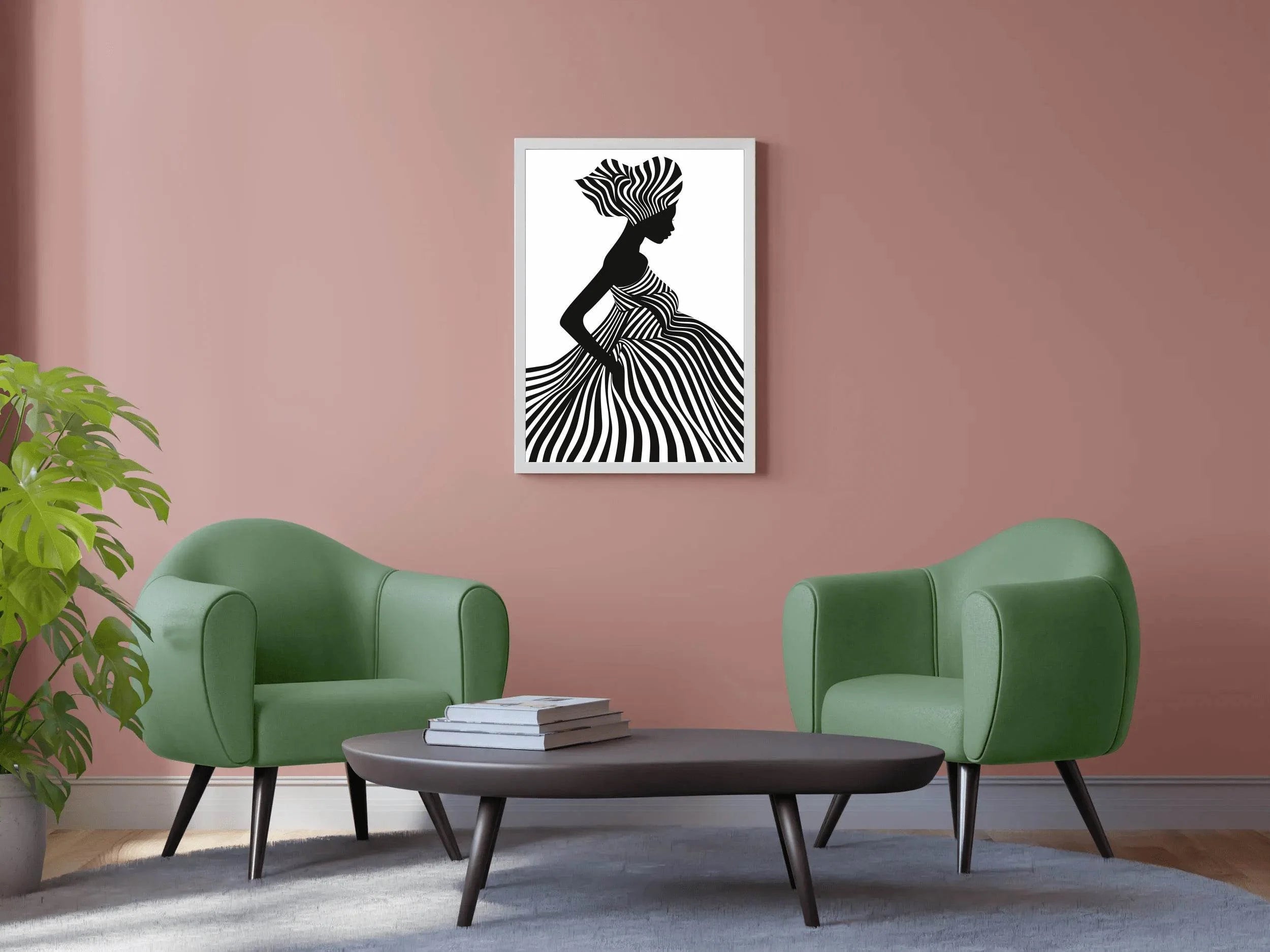 Black Love Wall Art - beink online art store