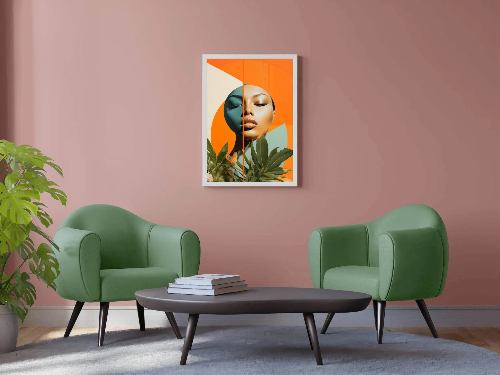 Feminine Poster Abstract Wall Art - beink online art store