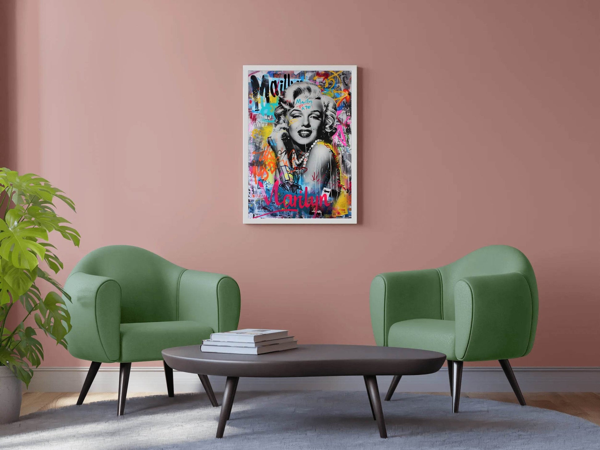 Marilyn Graffiti Wall Art - beink online art store