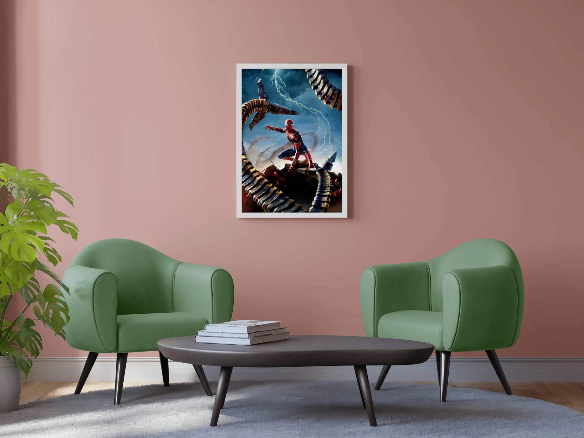 Spider-Man: No Way Home A Battle Across Universes Wall Art - beink online art store