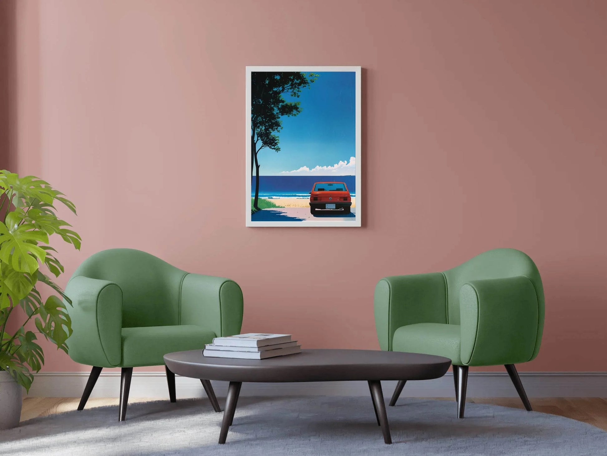 Old Car Wall Art - beink online art store