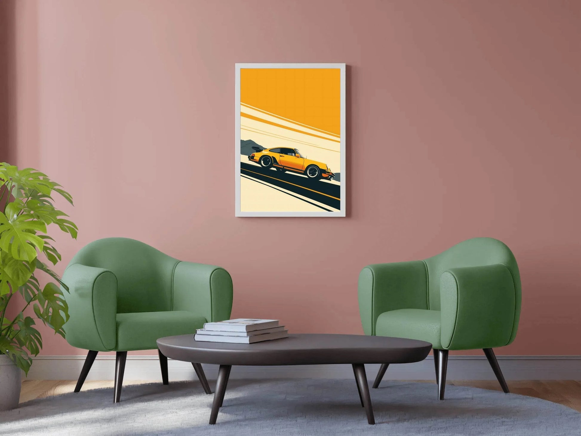 Porsche 911 GTR Sport Wall Art - beink online art store