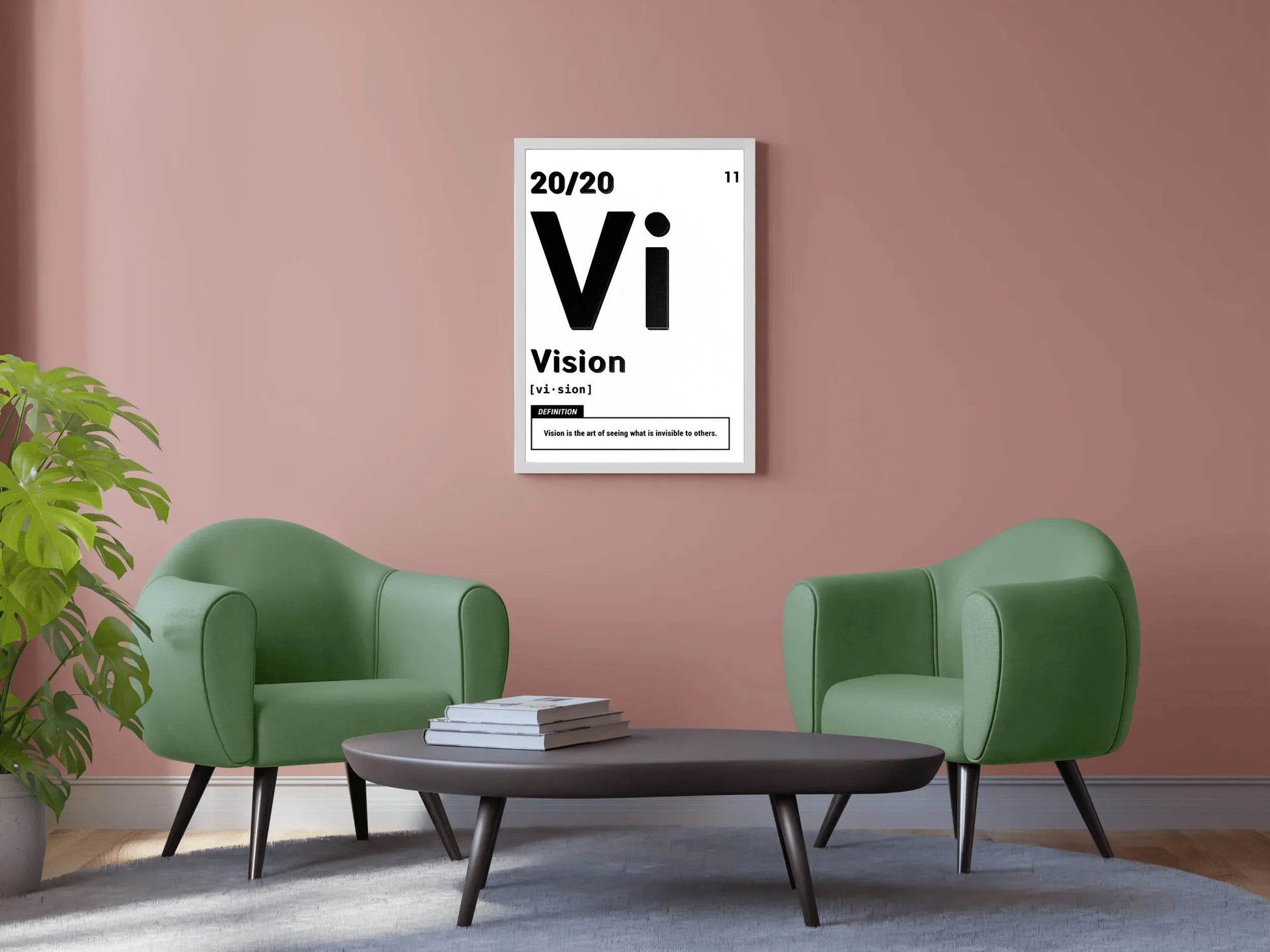 20/20 Vision Motivational Wall Art - beink online art store