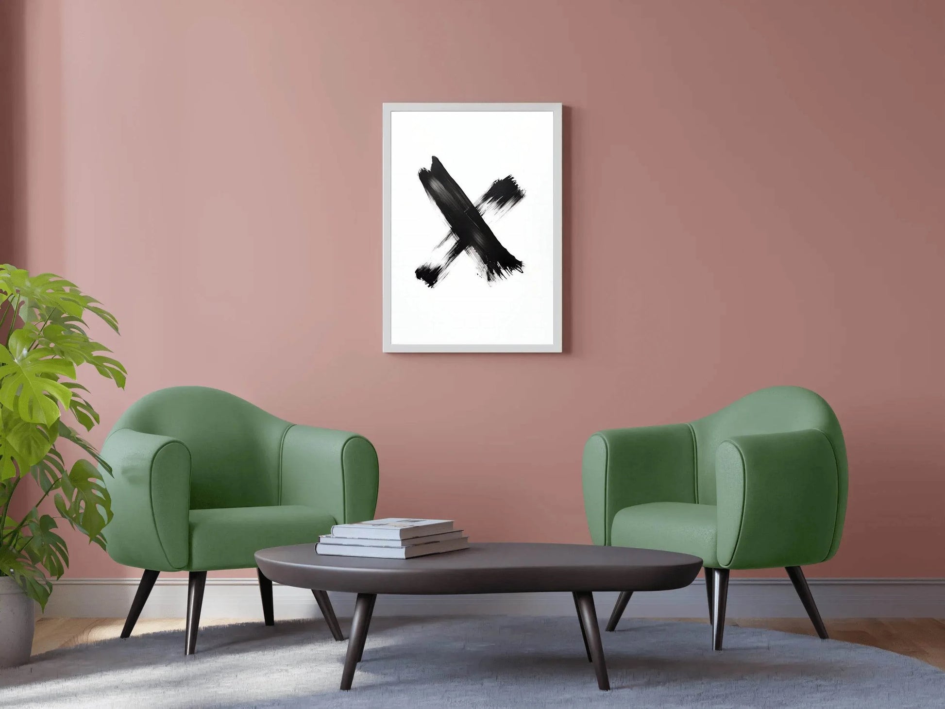 Black Marker Graffiti Symbol Wall Art - beink online art store