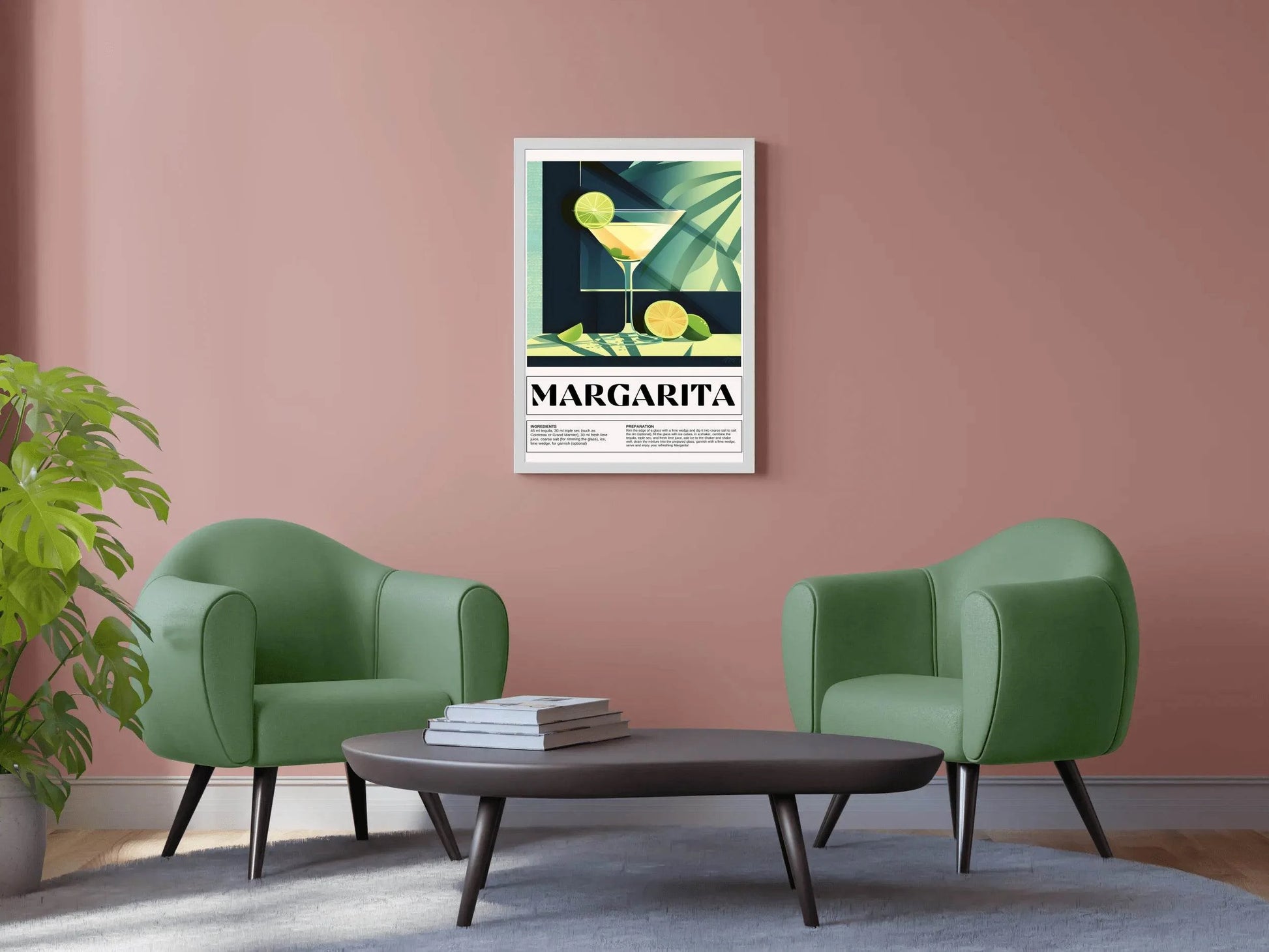Classic Margarita Wall Art - beink online art store