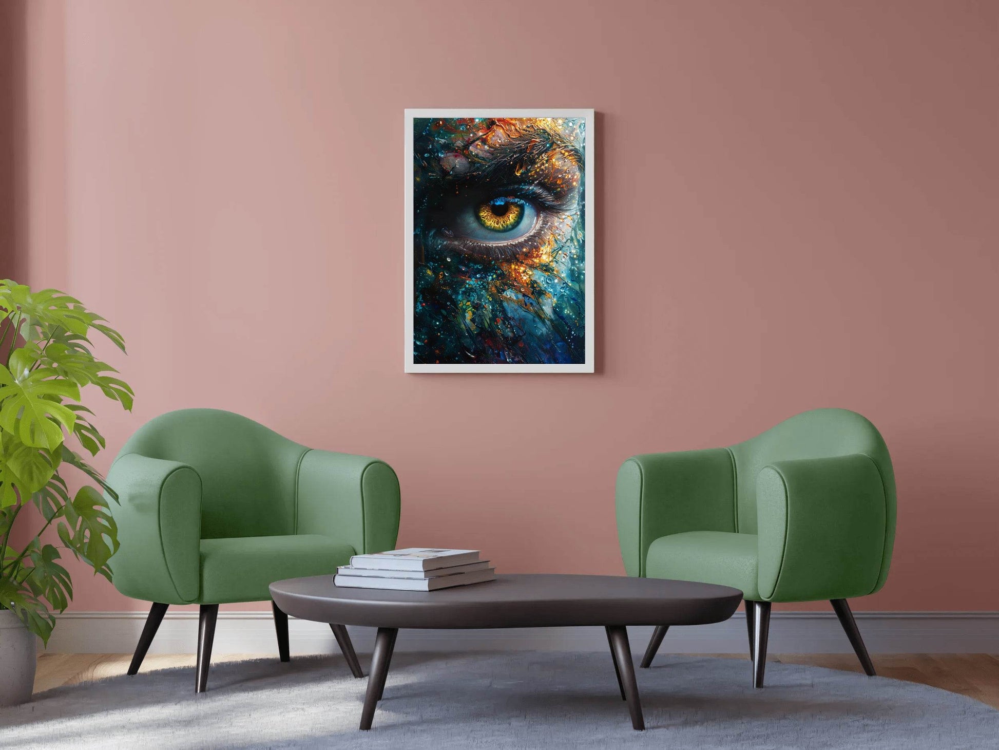 Cosmic Eye Digital Art - beink online art store