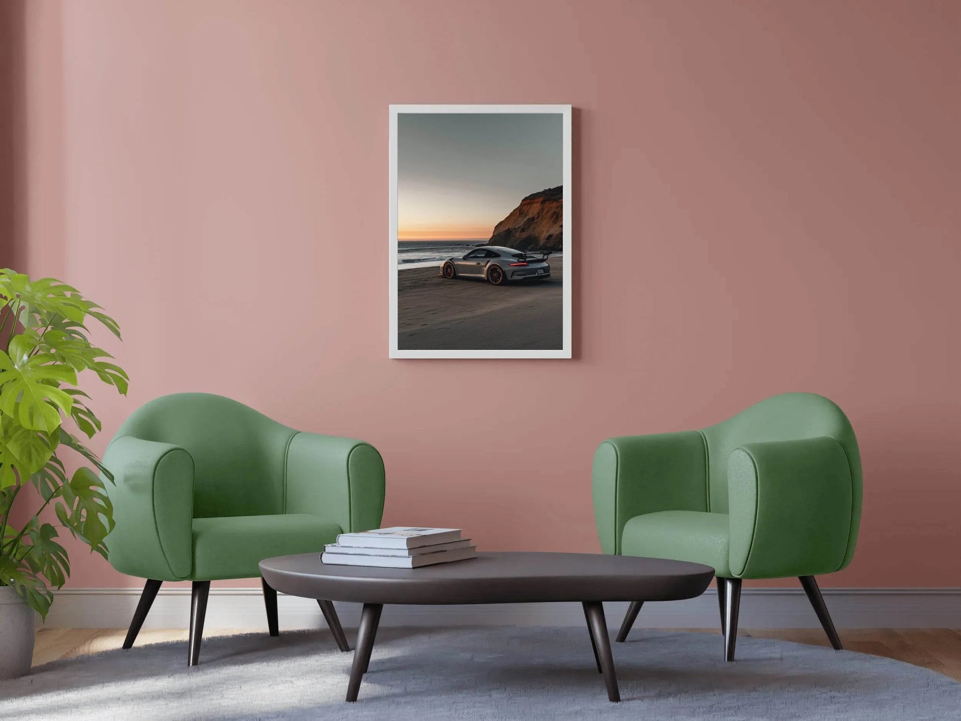 Porsche911 Turbo S Wall Art - beink online art store