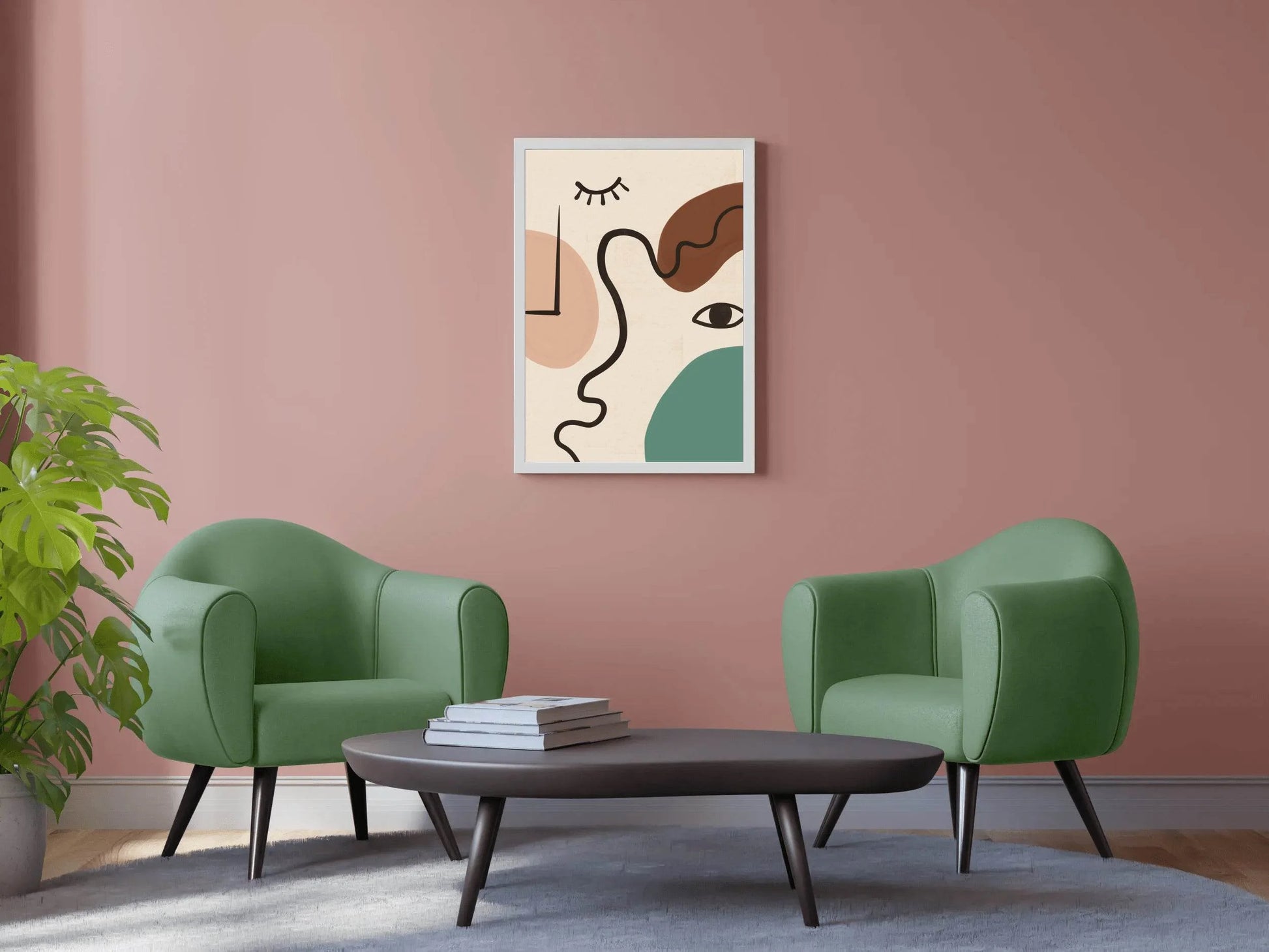 Mixed Faces Wall Art - beink online art store