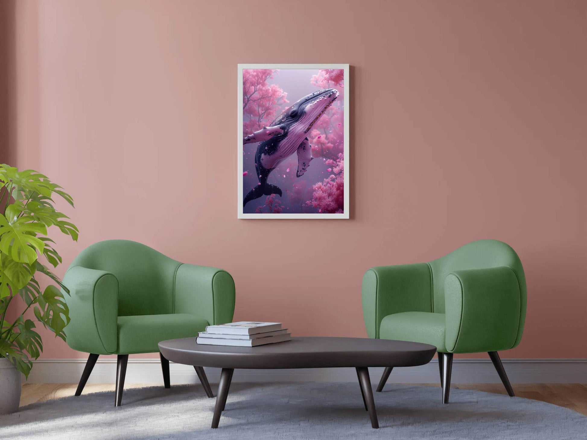 Whale Fantasy Picture Wall Art - beink online art store