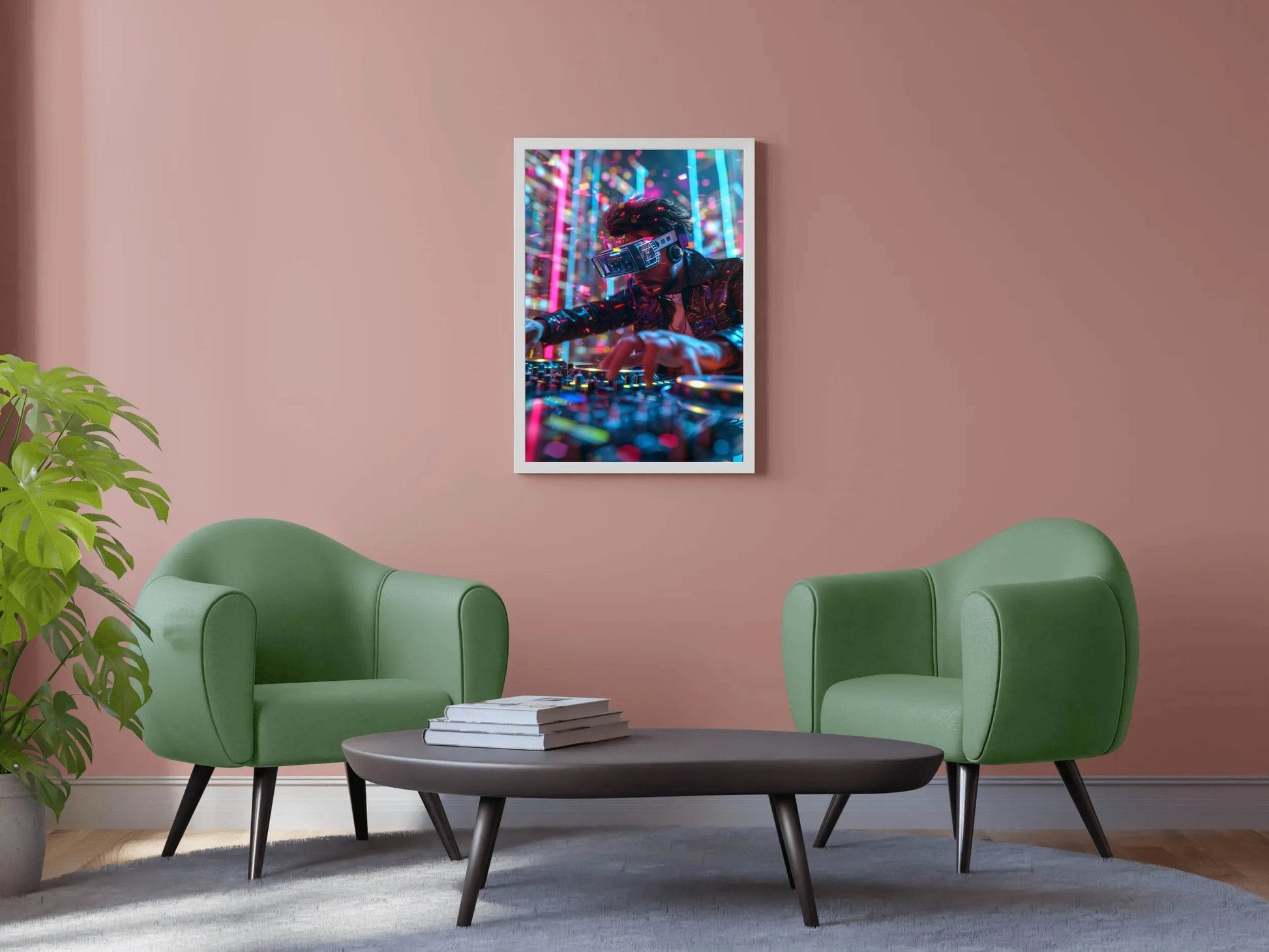 Music Synth With VR Wall Art - beink online art store