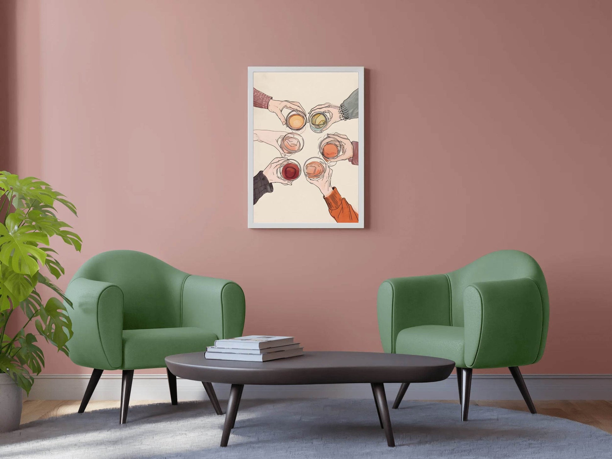 Vixie Cocktail Party Wall Art - beink online art store