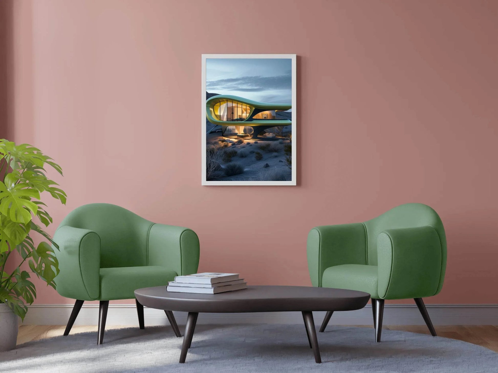 Modern Architecture Wall Art - beink online art store