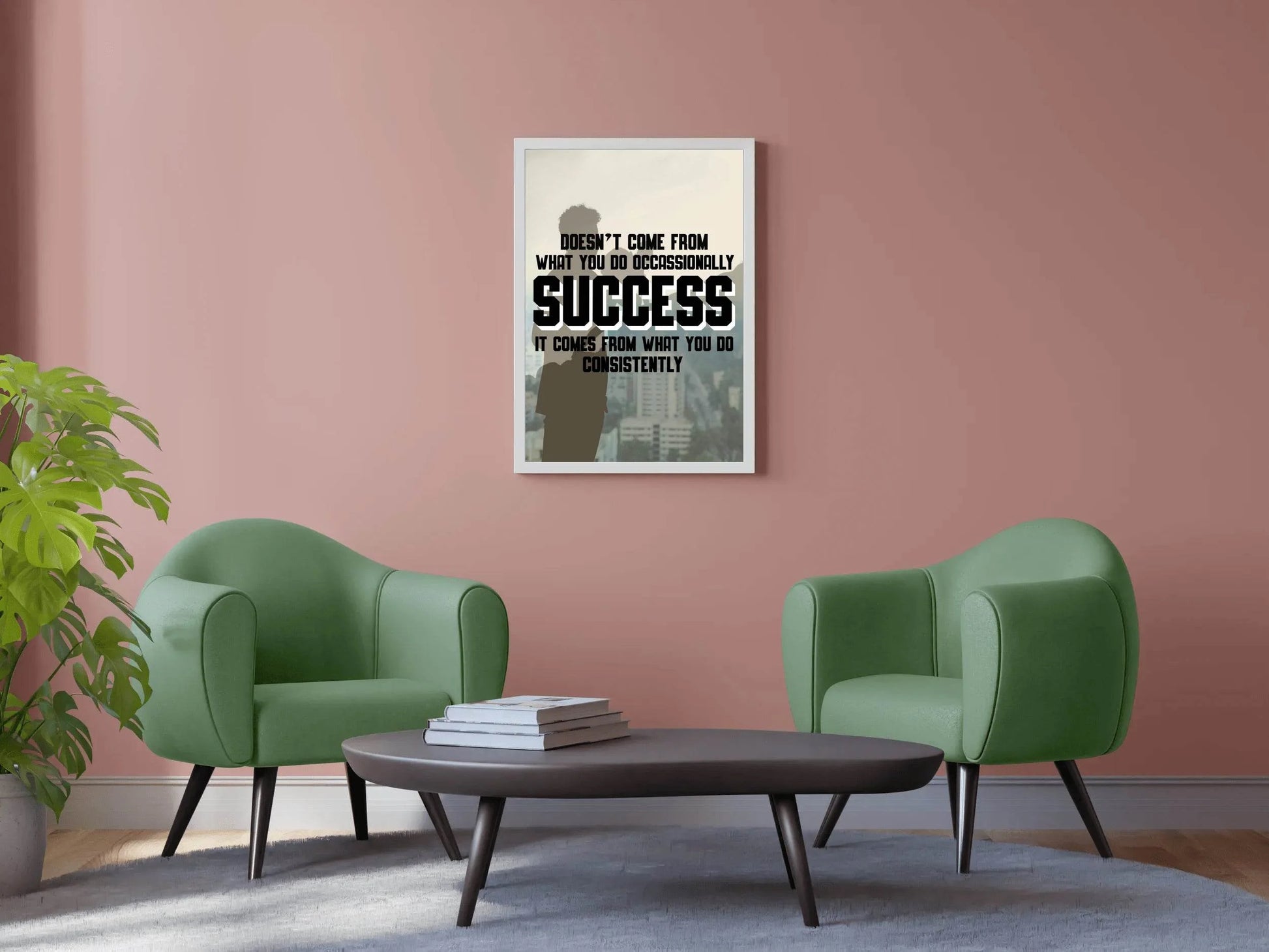 Success Motivational Wall Art - beink online art store