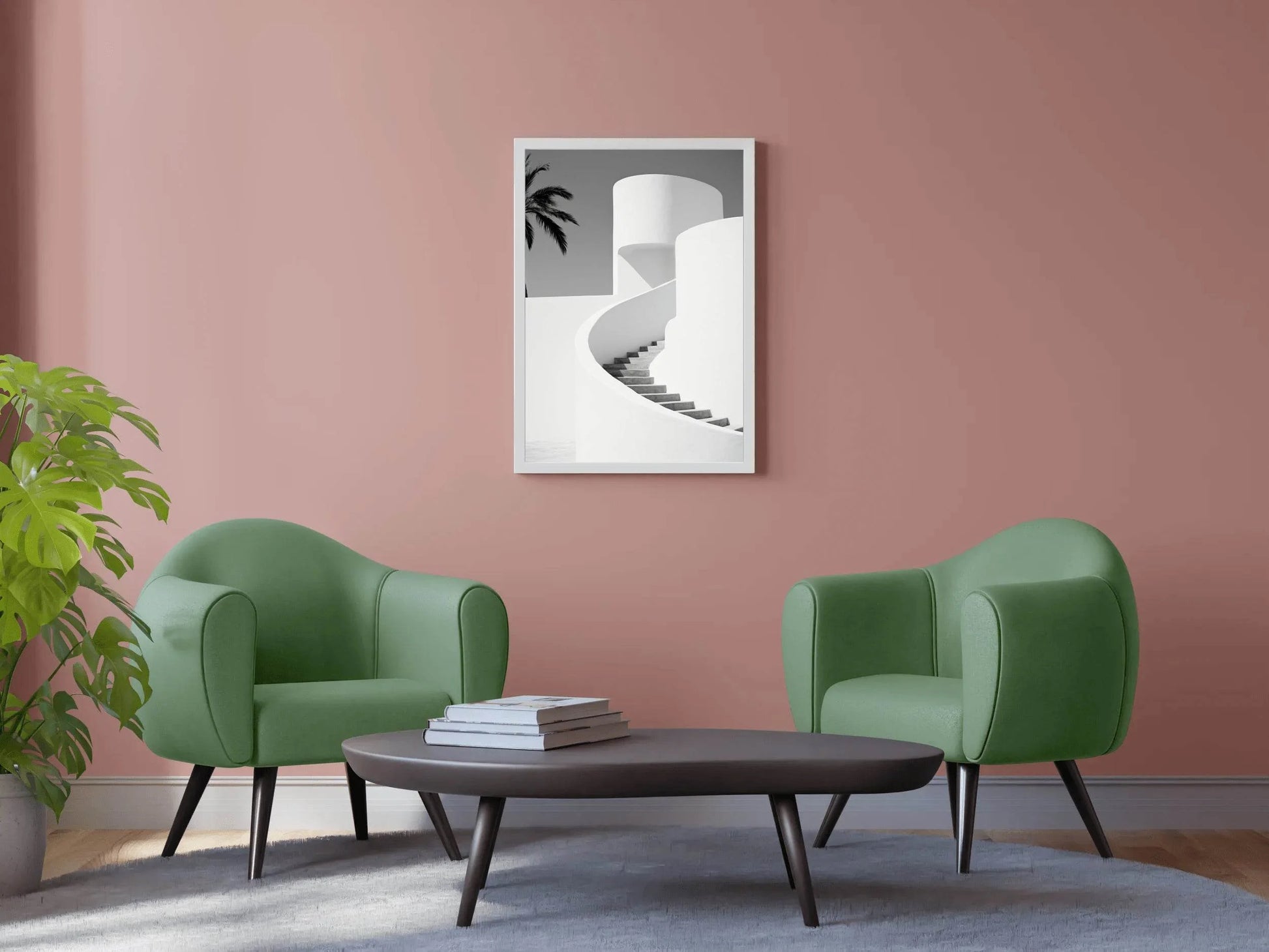 Concrete Walls White Wall Art - beink online art store
