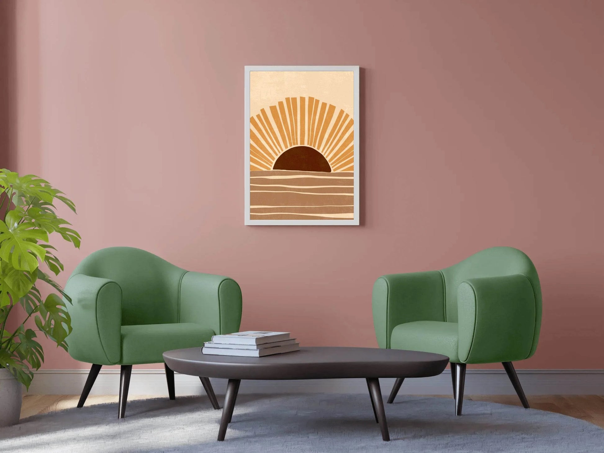 Sunrise Fantasy Painting Wall Art - beink online art store