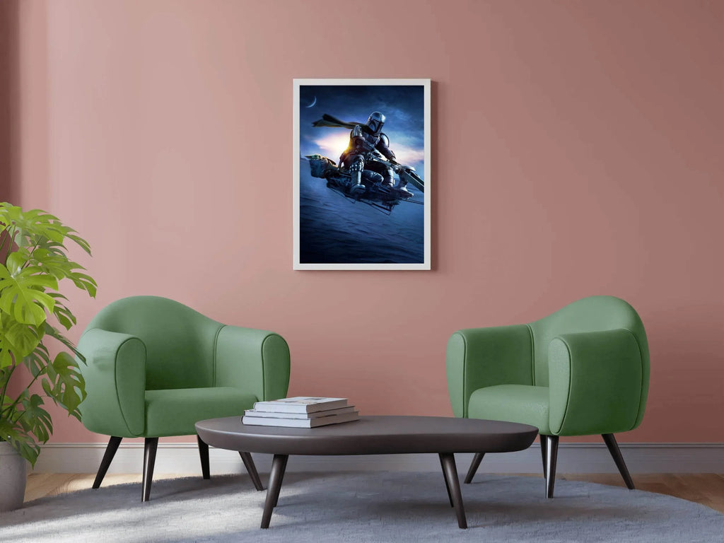 The Mandalorian Wall Art - beink online art store