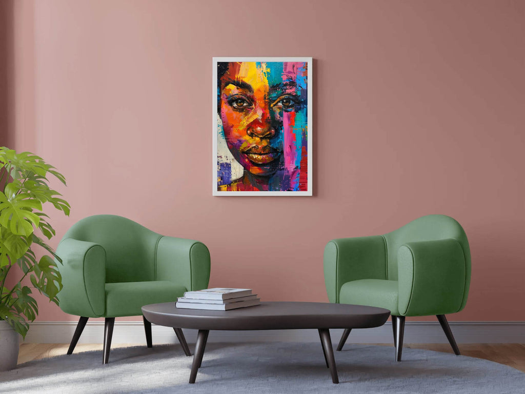 African Woman Wall Art - beink online art store