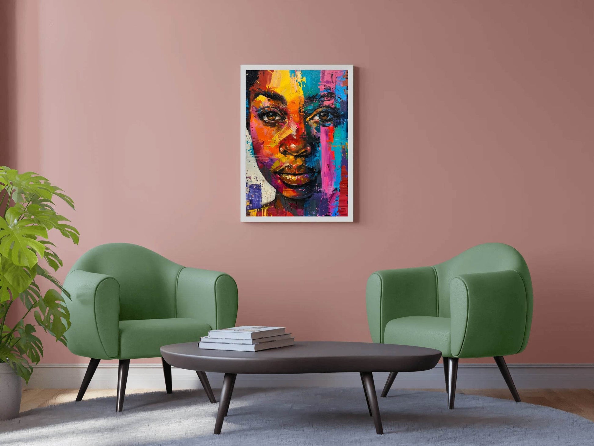 African Woman Wall Art - beink online art store