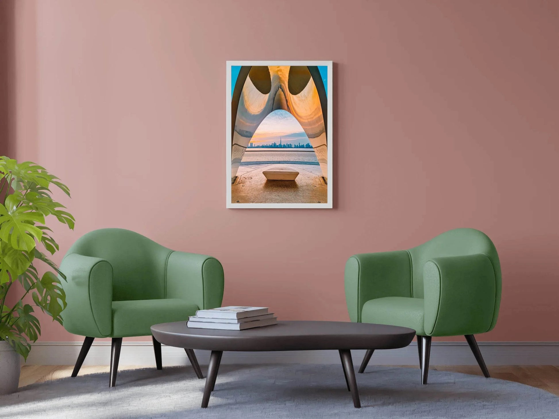 A City Across the Ocean Wall Art - beink online art store