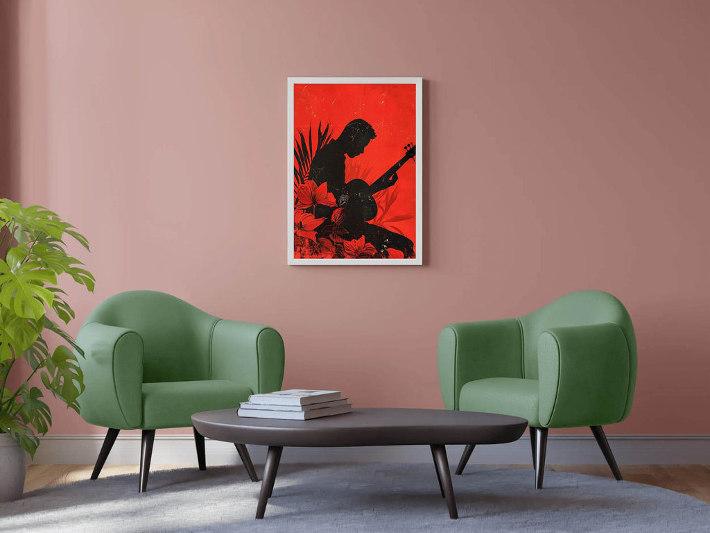 Loving Musician Wall Art - beink online art store