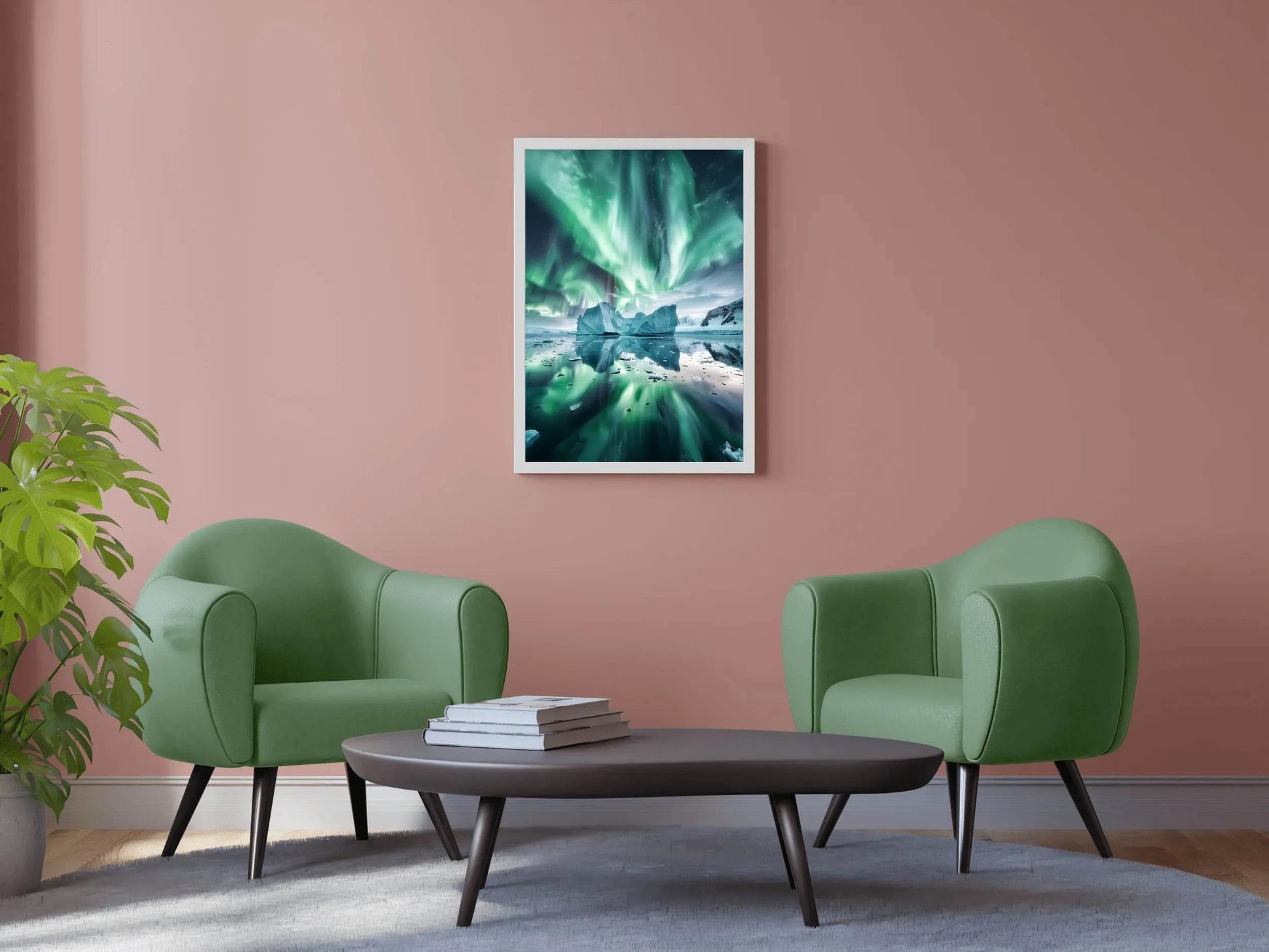 Arctic Lights Reflected Wall Art - beink online art store