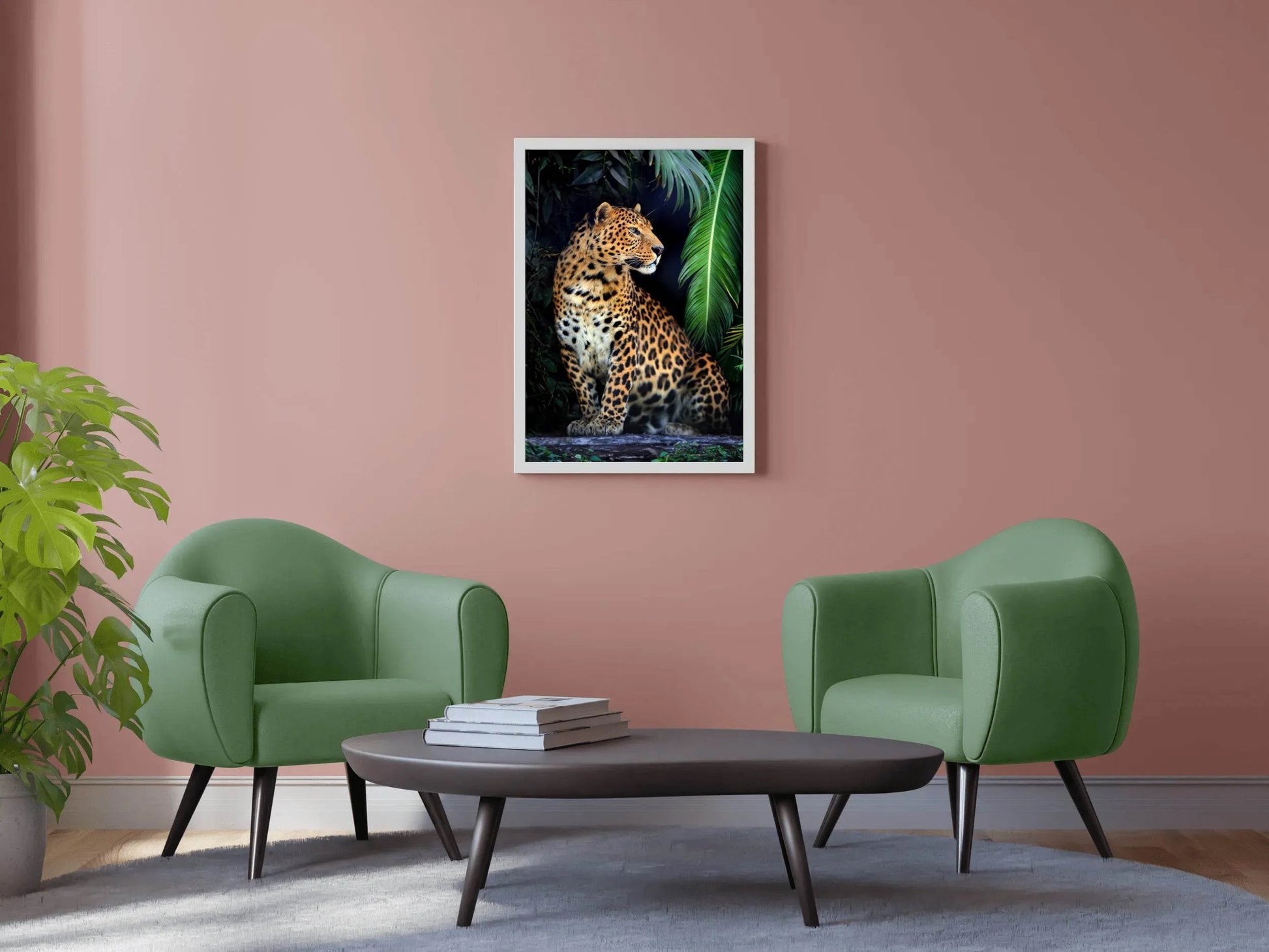 Indochinese Leopard Wall Art - beink online art store