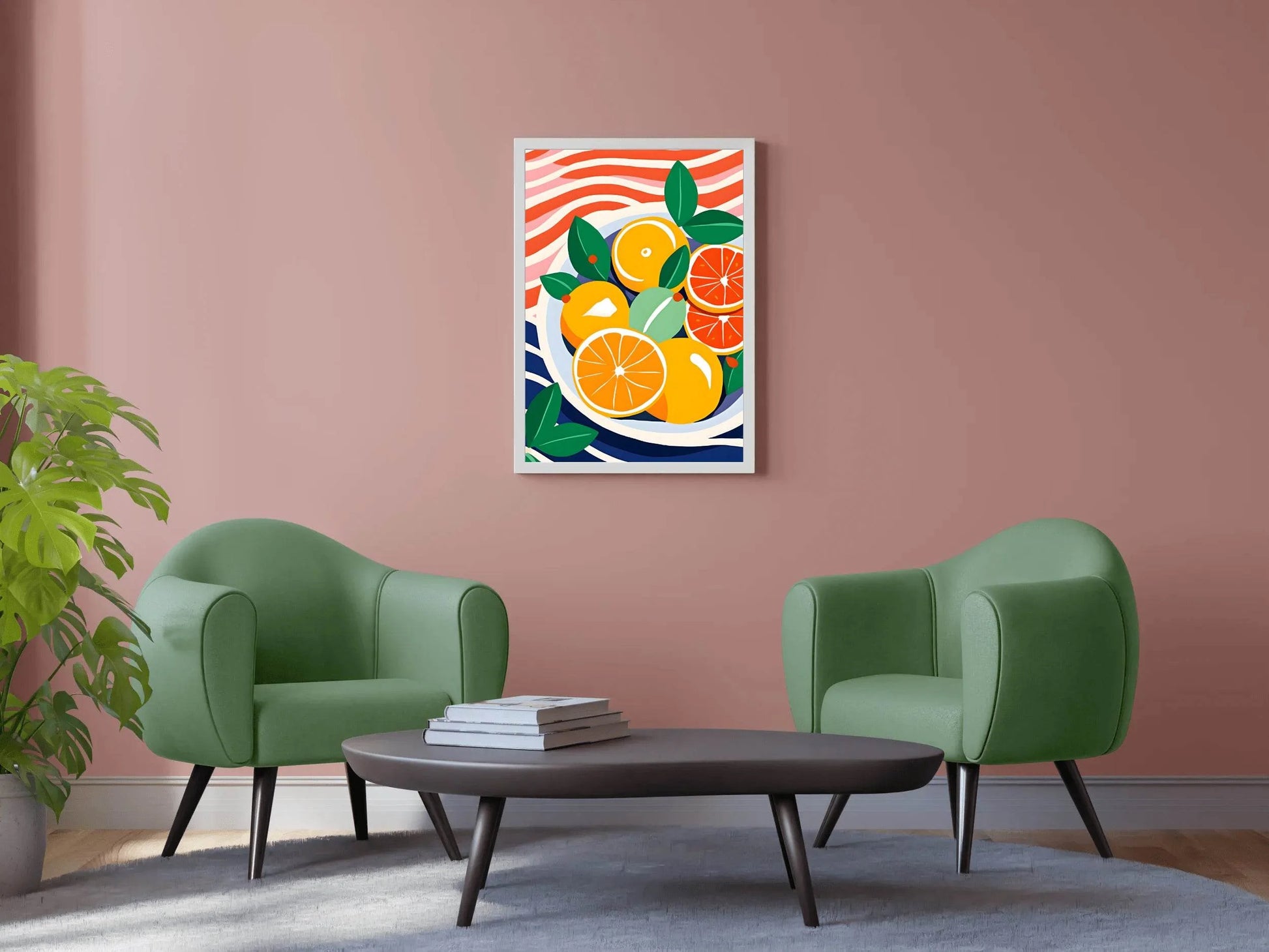 Red And Yellow Orange Painting - beink online art store
