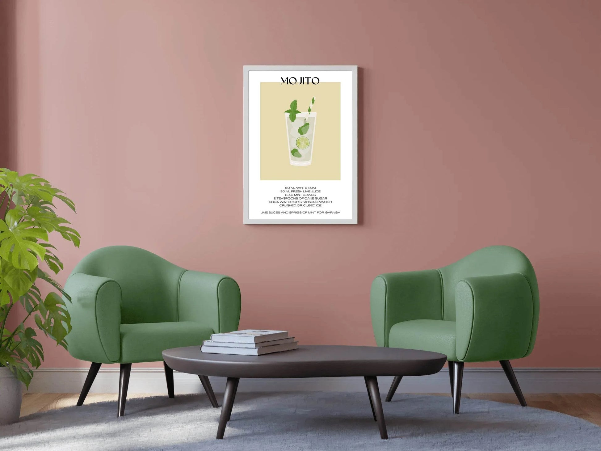 Mojito Drink Wall Art - beink online art store