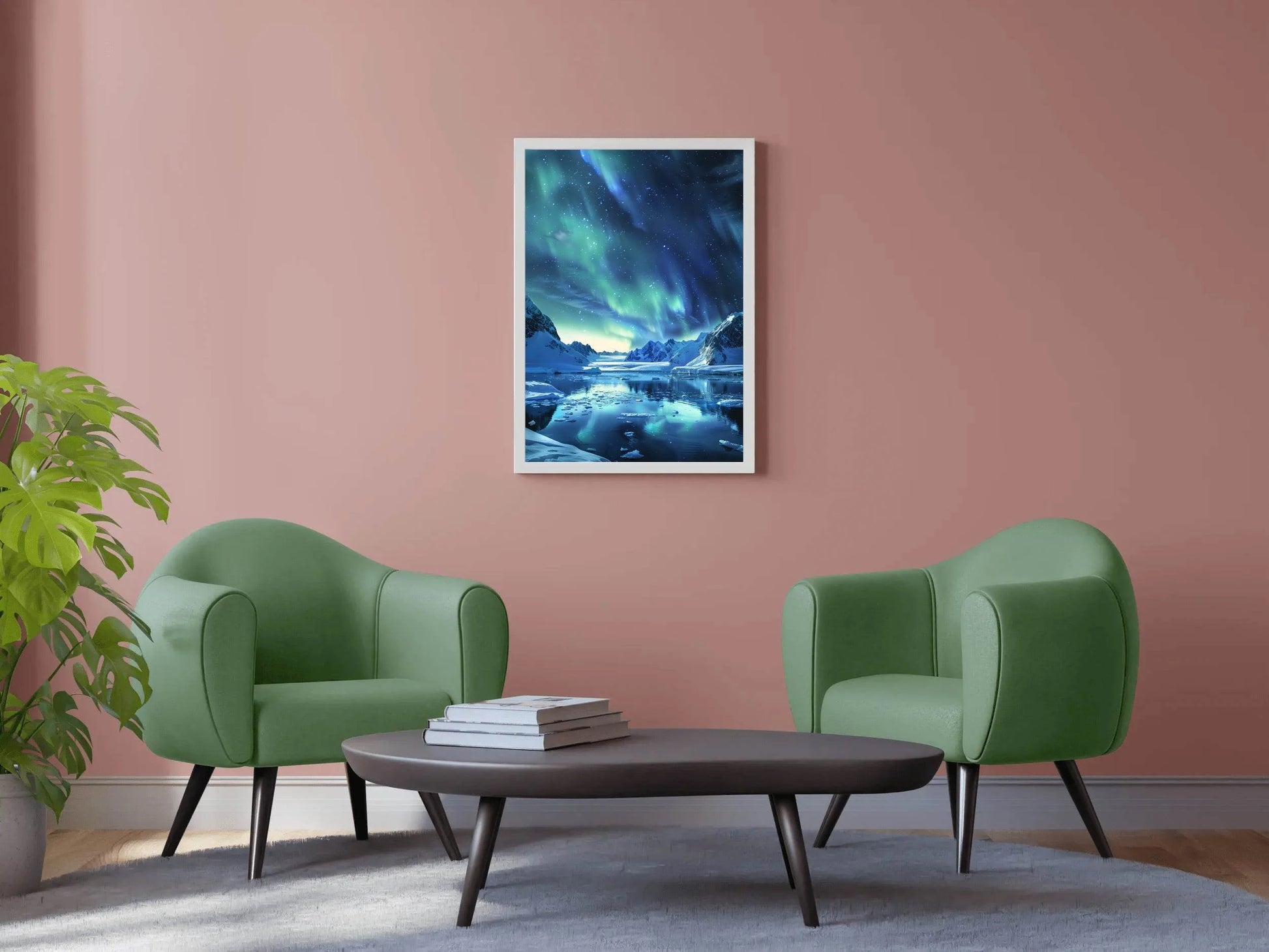 Arctic Aurora Wall Art - beink online art store