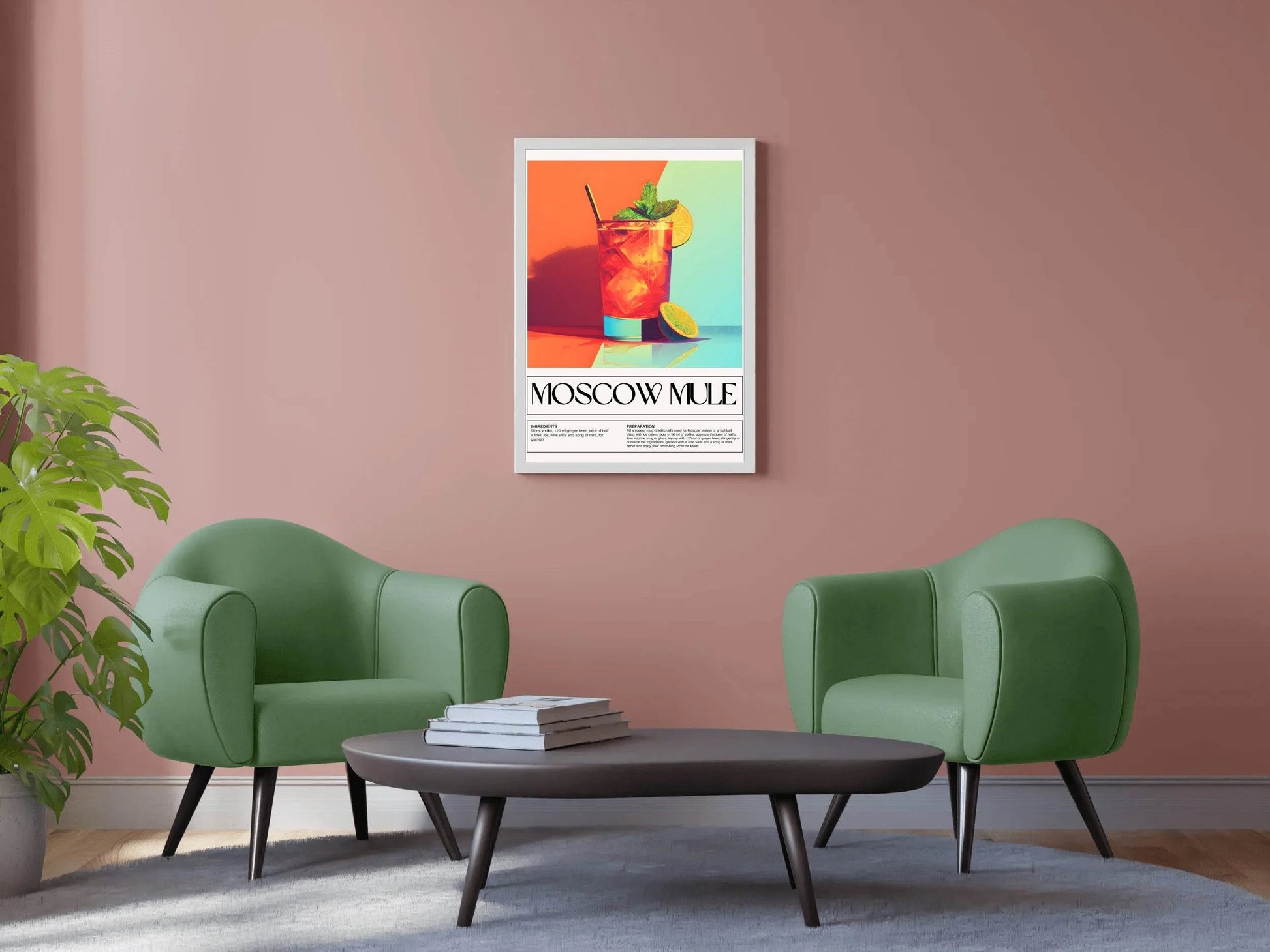 Classic Moscow Mule Wall Art - beink online art store
